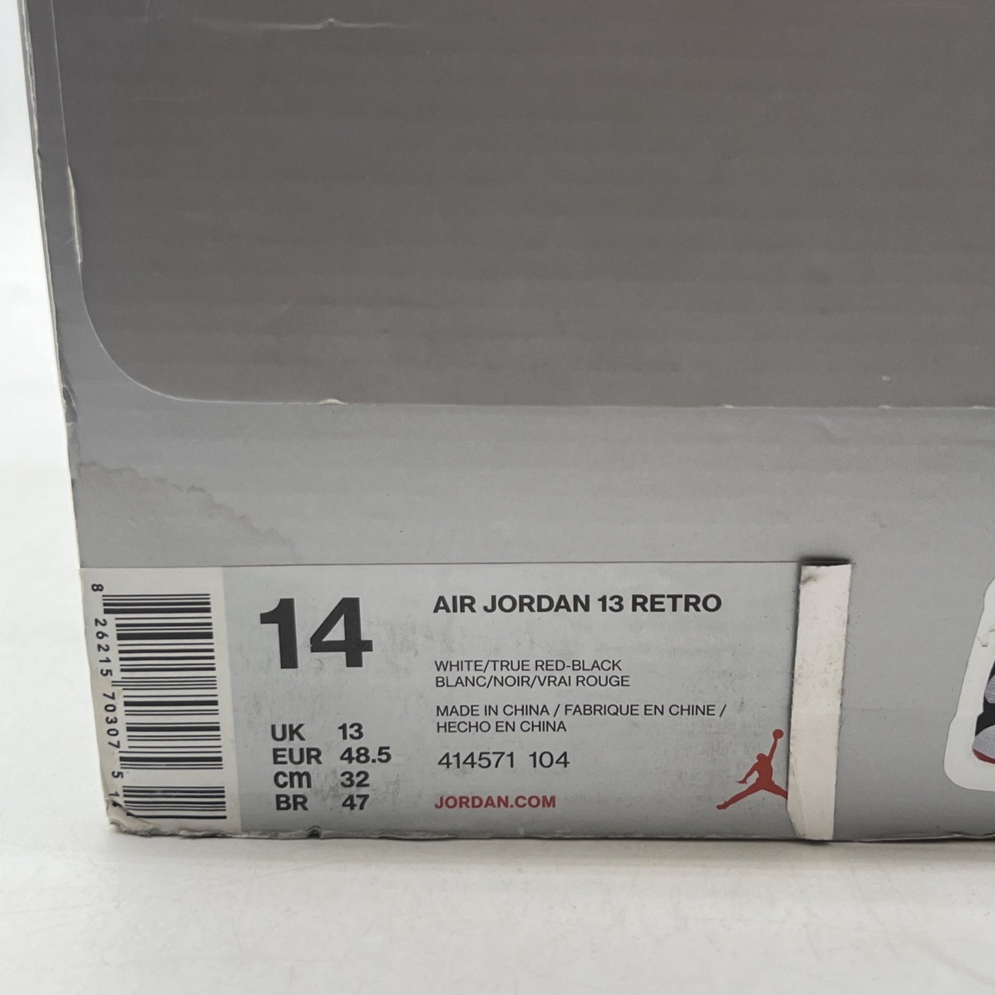 Size 14 - Air Jordan 13 Retro He Got Game 2018 (414571-104)