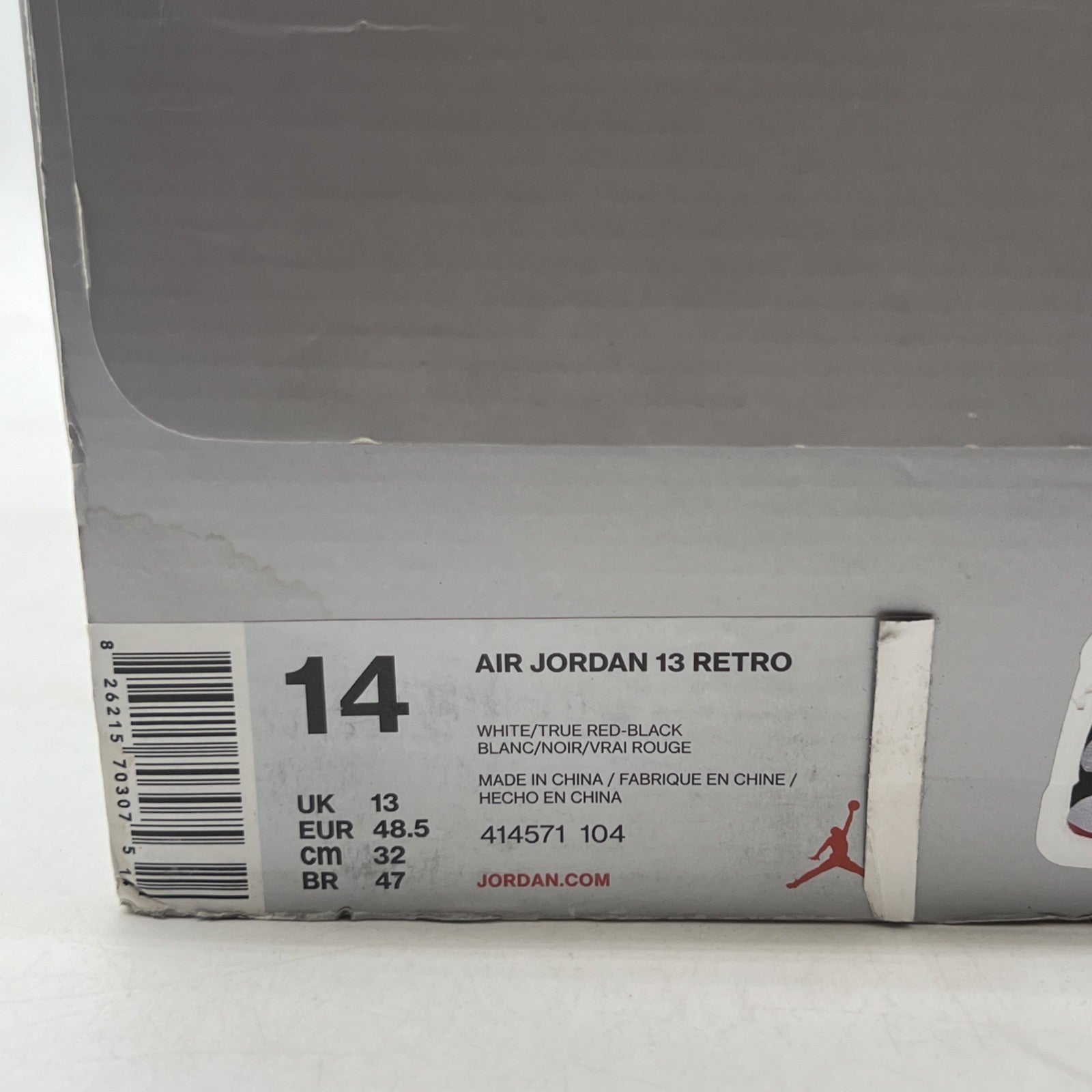Size 14 - Air Jordan 13 Retro He Got Game 2018 (414571-104)