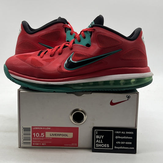 Size 10.5 - Nike LeBron 9 Low Liverpool (510811-601)