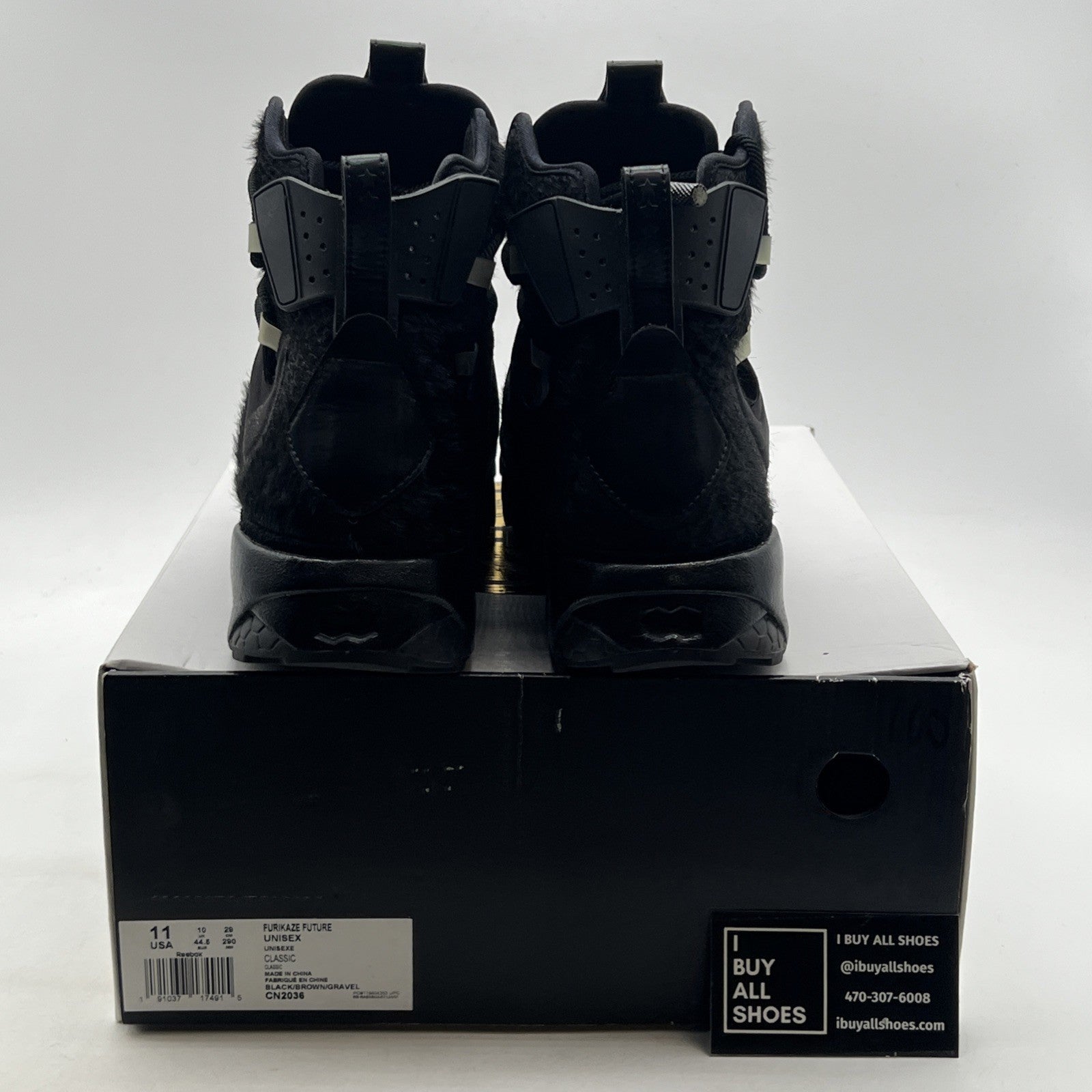 Size 11 - Reebok Furikaze x Future Black (CN2036)