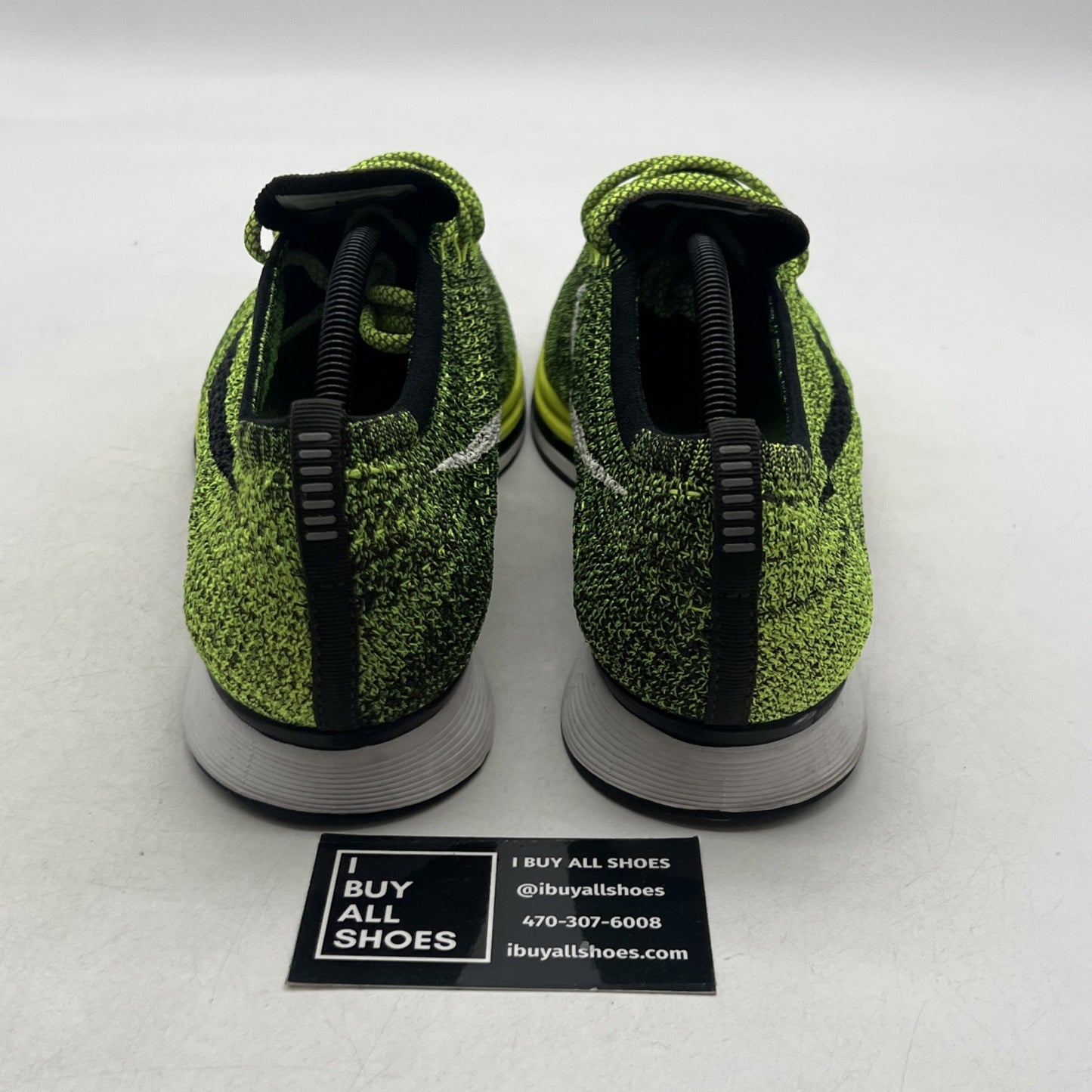 Size 12 - Nike Flyknit Racer Volt Sequoia (526628-731)