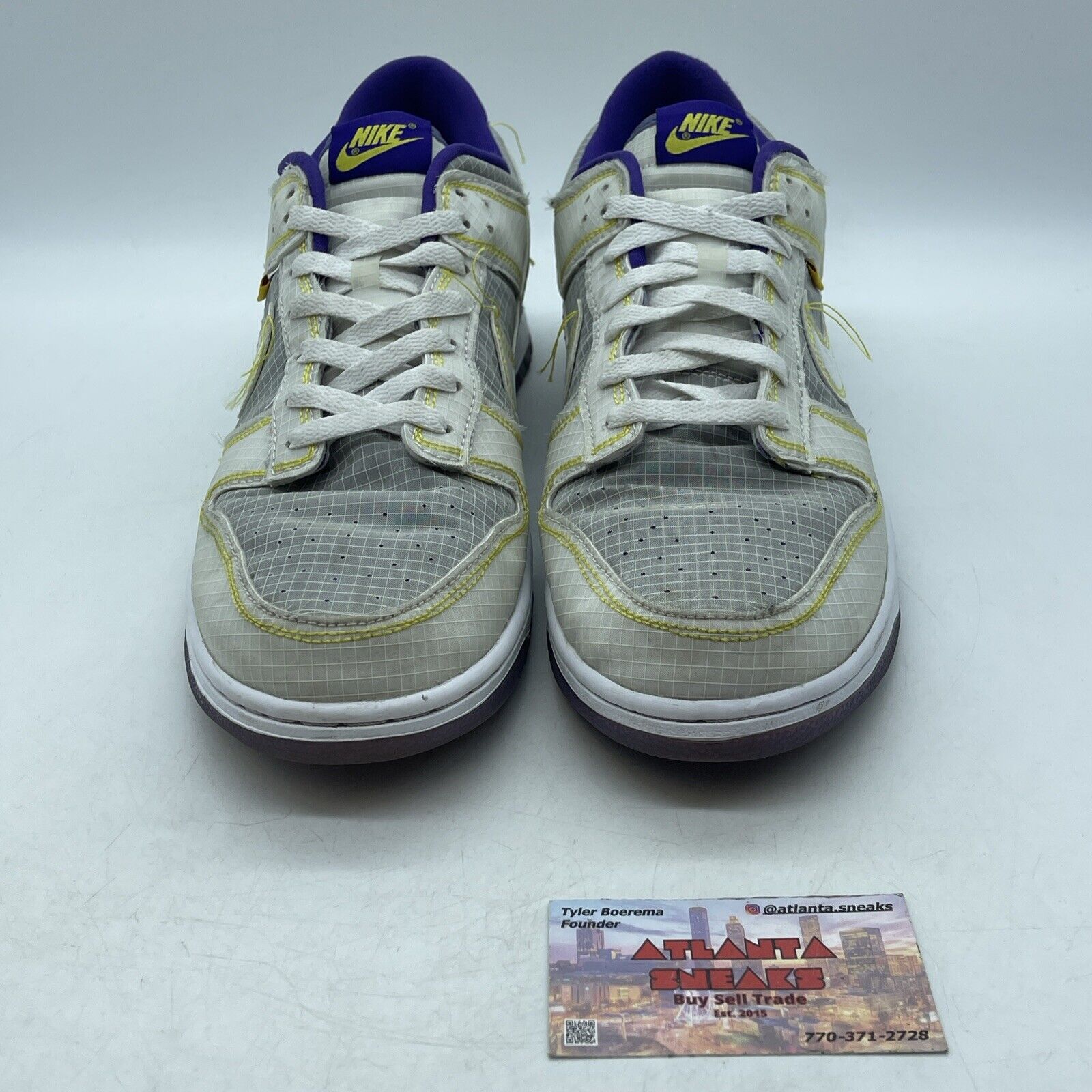 Size 11.5 - Nike Union LA x Dunk Low Passport Pack - Court Purple (DJ9649-500)