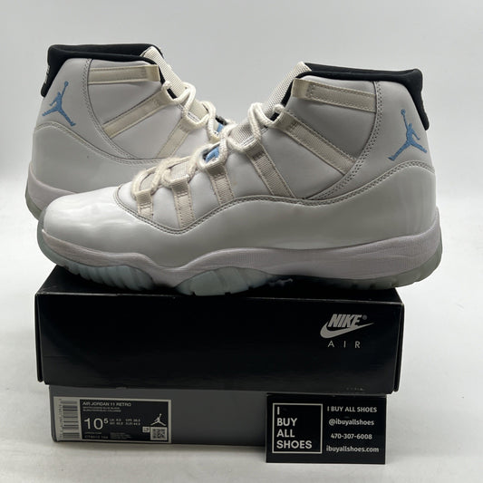 Size 10.5 - Air Jordan 11 Retro 2024 Legend Blue / Columbia (CT8012-104)