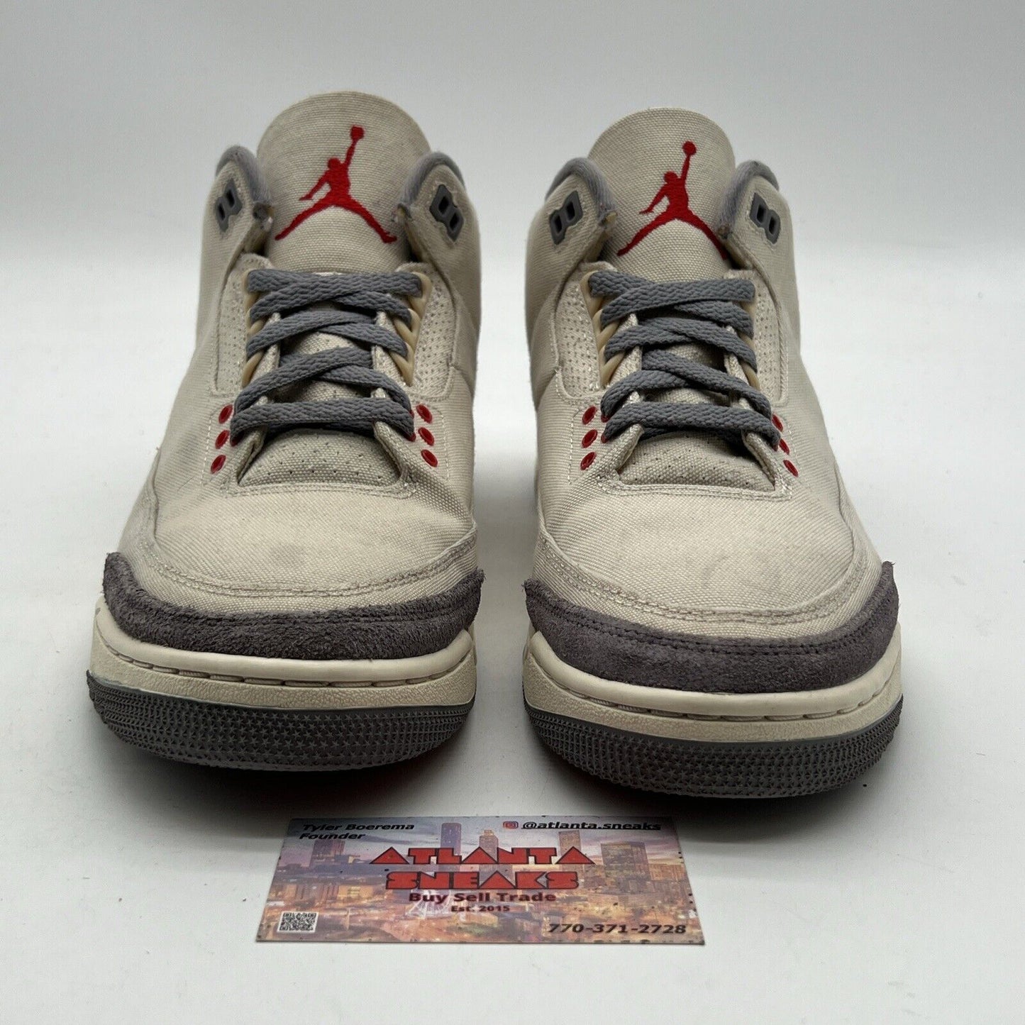 Size 8.5 - Air Jordan 3 Muslin (DH7139-100)