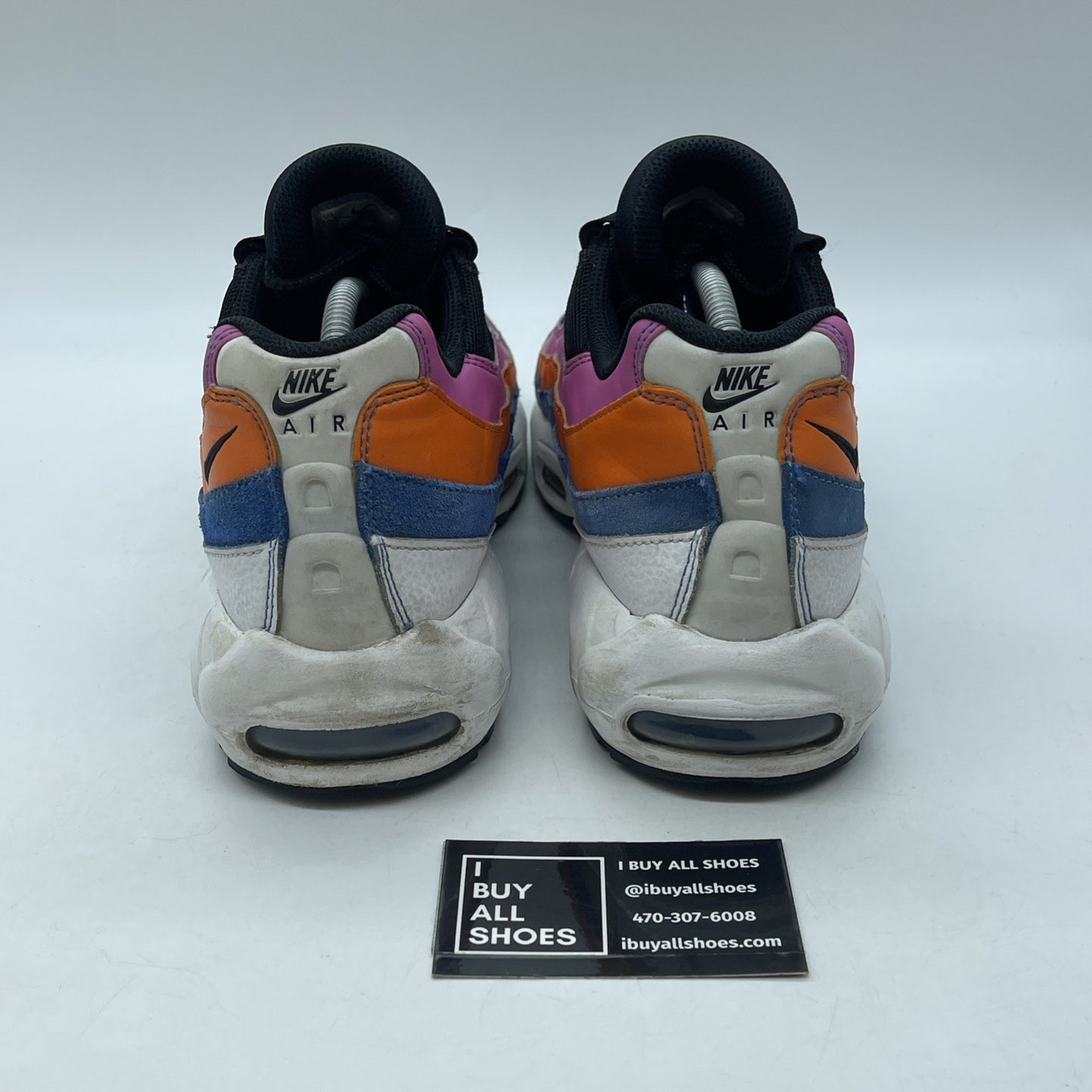 Size 10.5 - Nike Air Max 95 Essential Multi Suede Leather (CW6990-100)