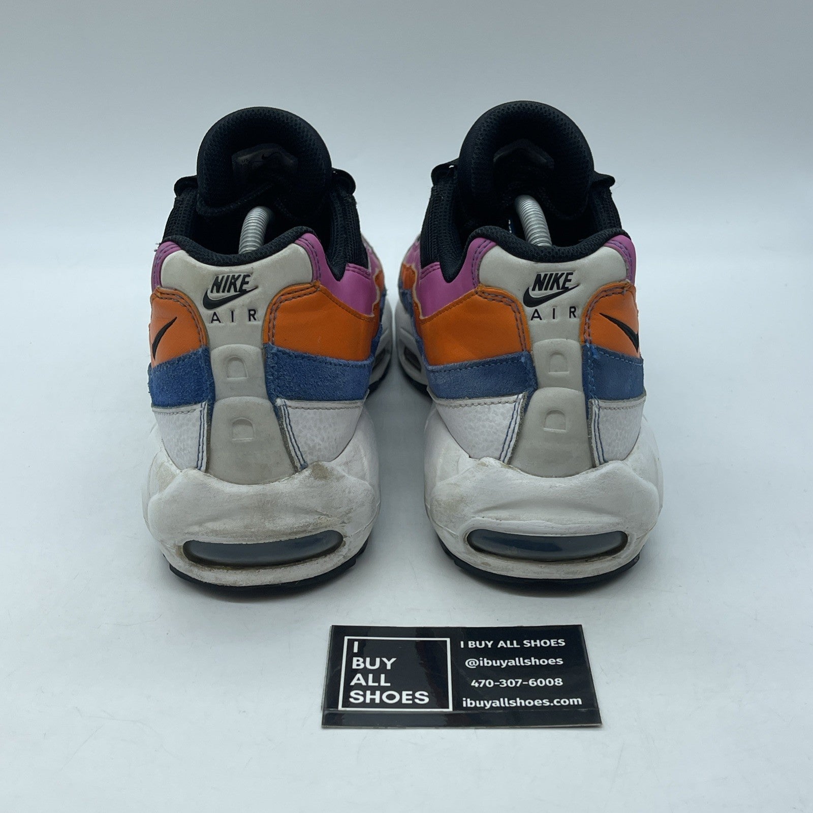 Size 10.5 - Nike Air Max 95 Essential Multi Suede Leather (CW6990-100)