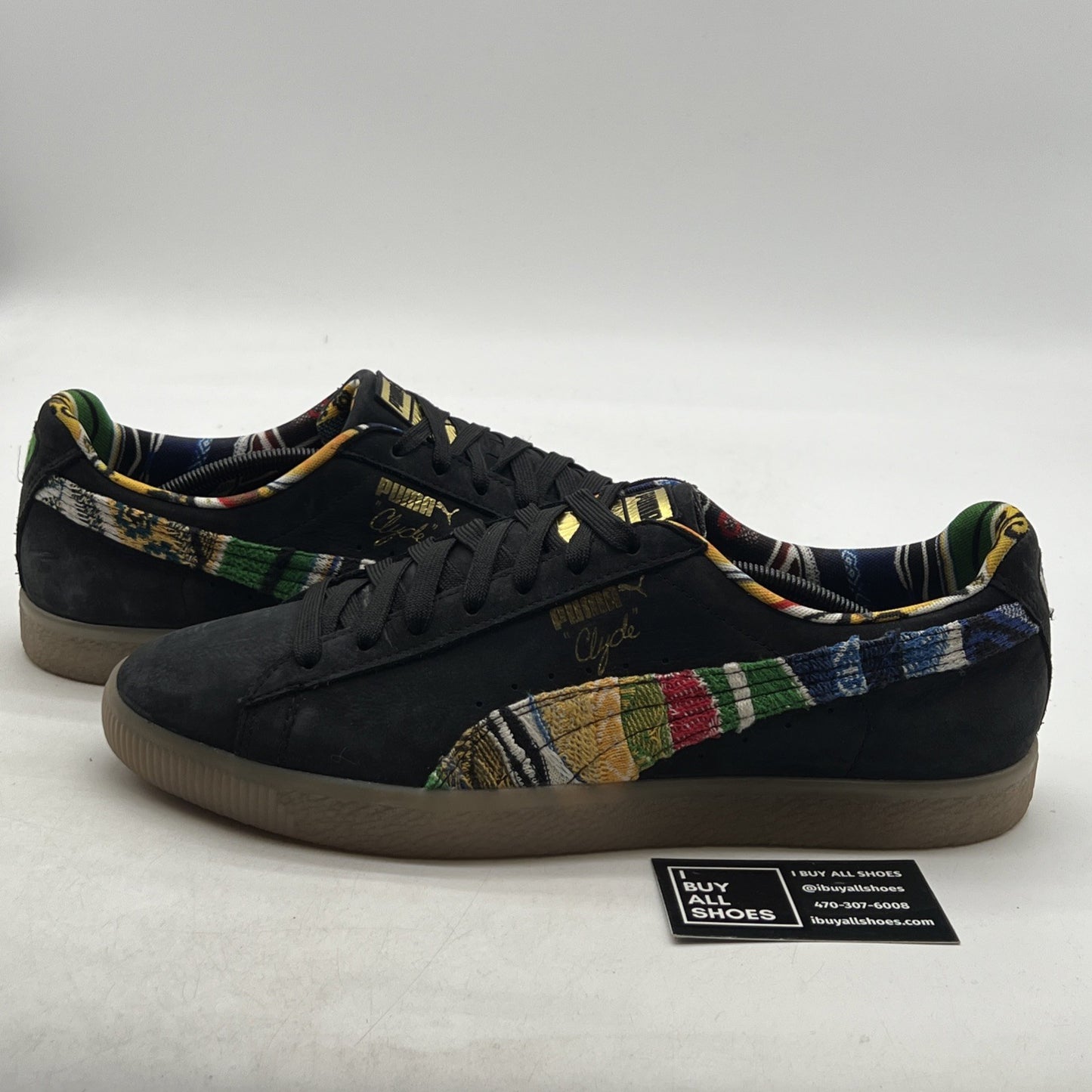 Size 14 - Coogi x Puma Clyde FS Black (364908-01)