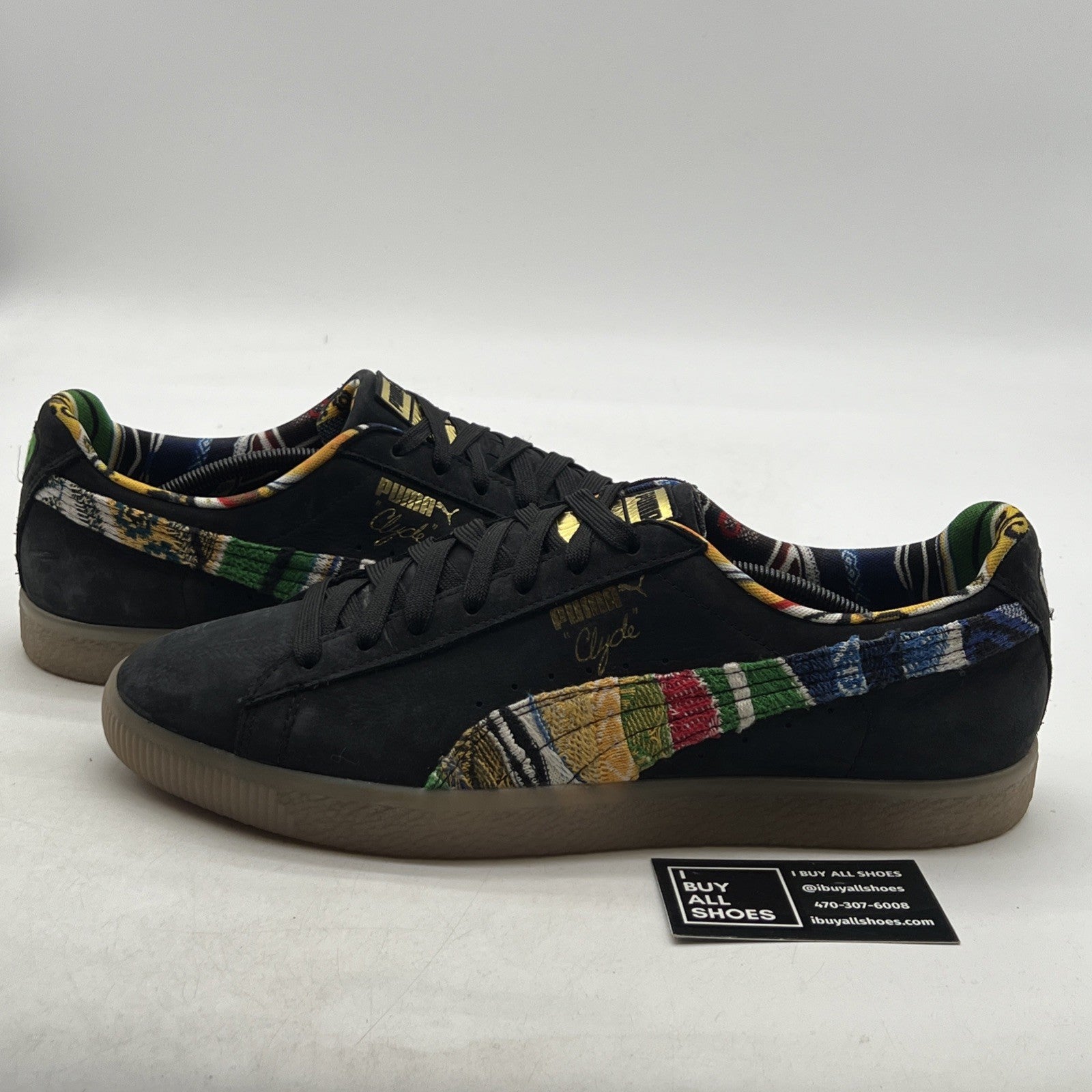 Size 14 - Coogi x Puma Clyde FS Black (364908-01)