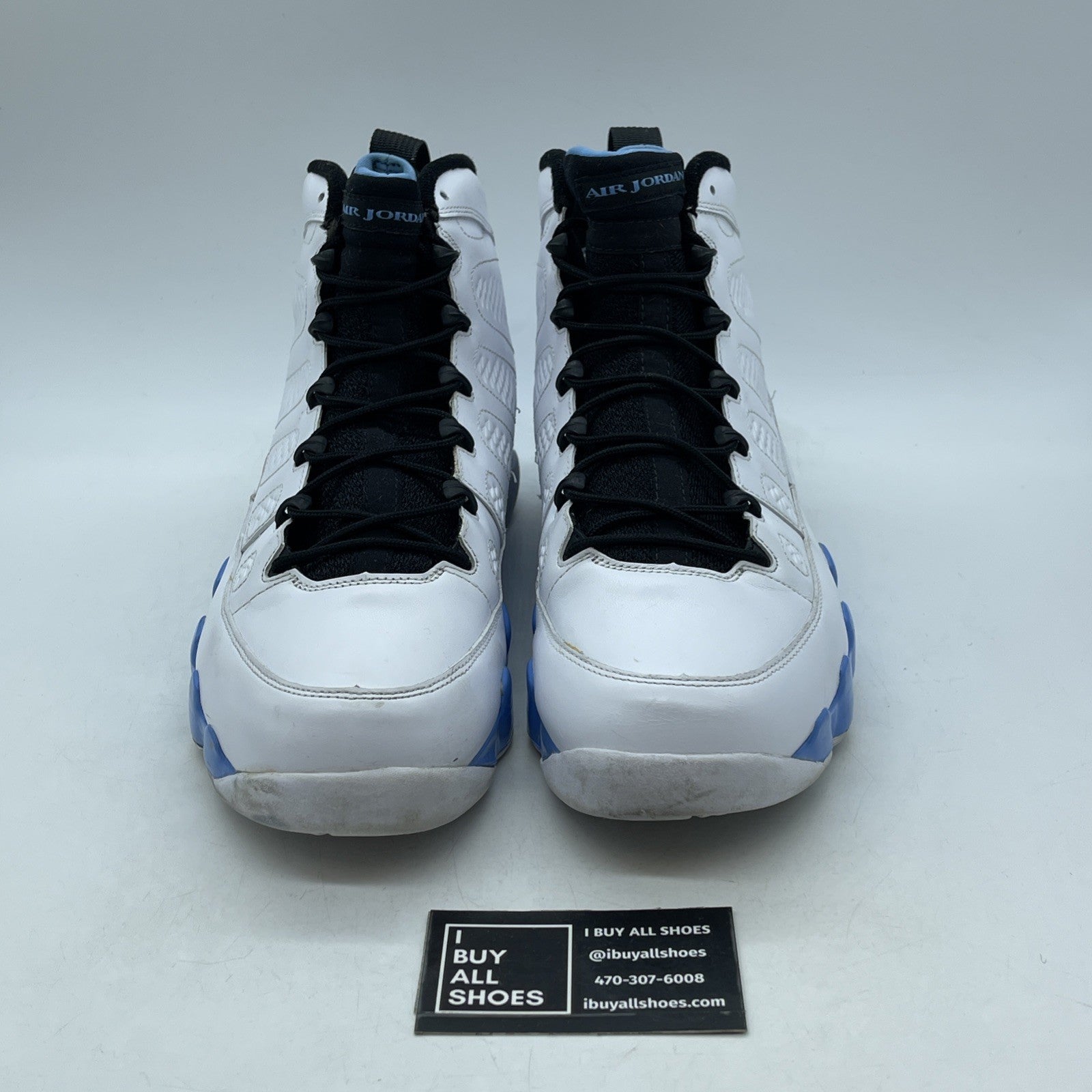 Size 12 - Air Jordan 9 Retro 2010 Powder Blue (302370-103)