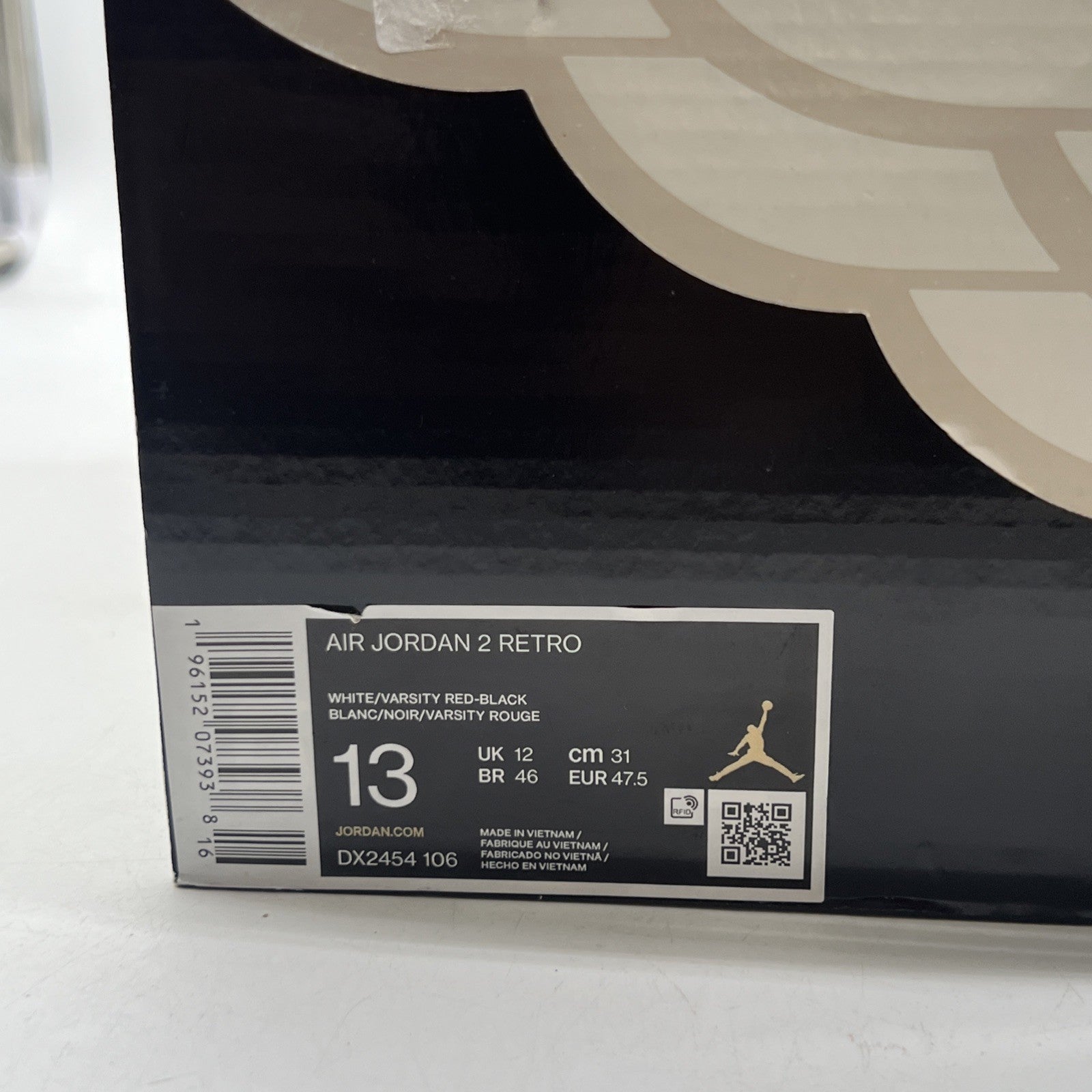 Size 13 - Air Jordan 2 Retro Mid Chicago (DX2454-106)