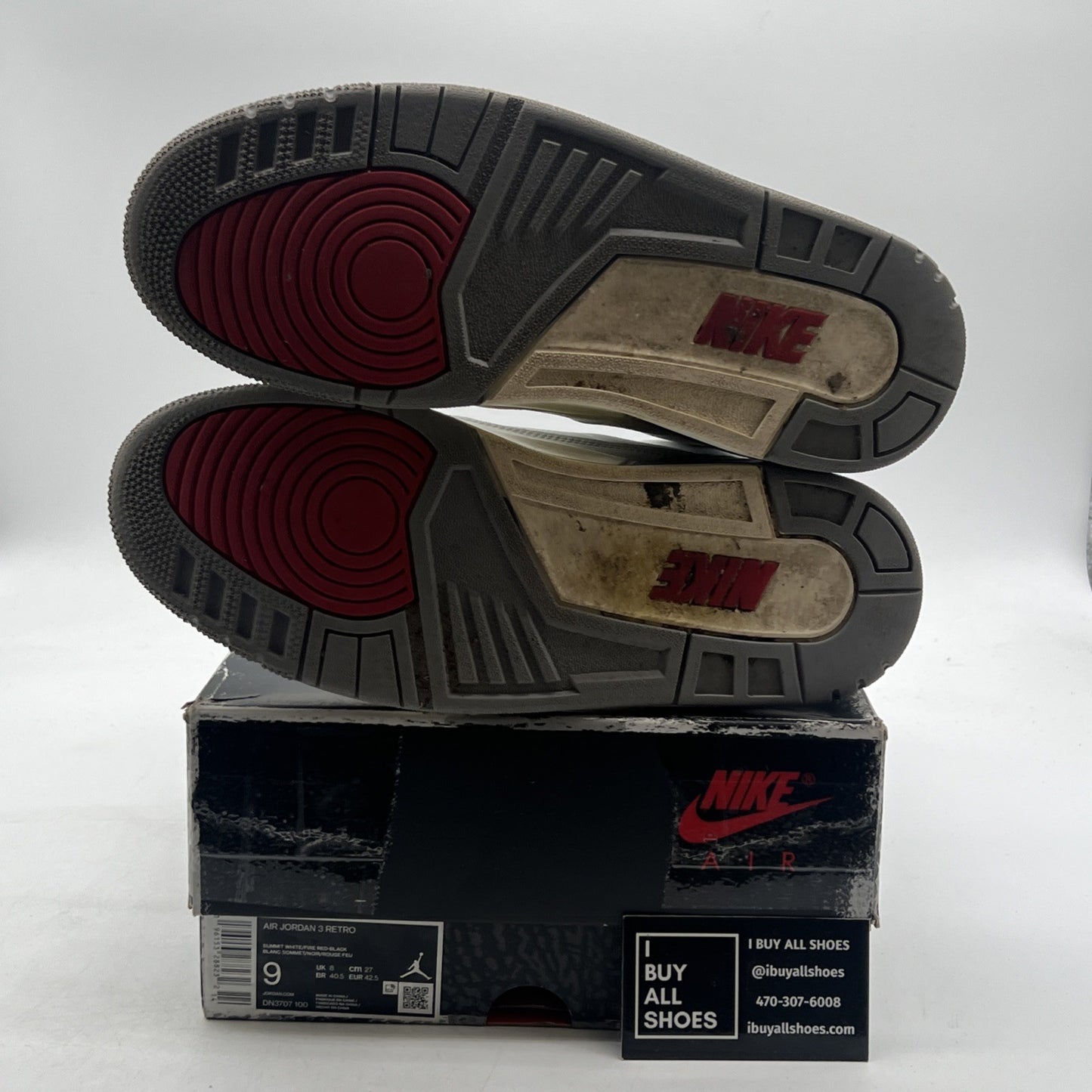 Size 9 - Air Jordan 3 Retro Mid White Cement Reimagined (DN3707-100)
