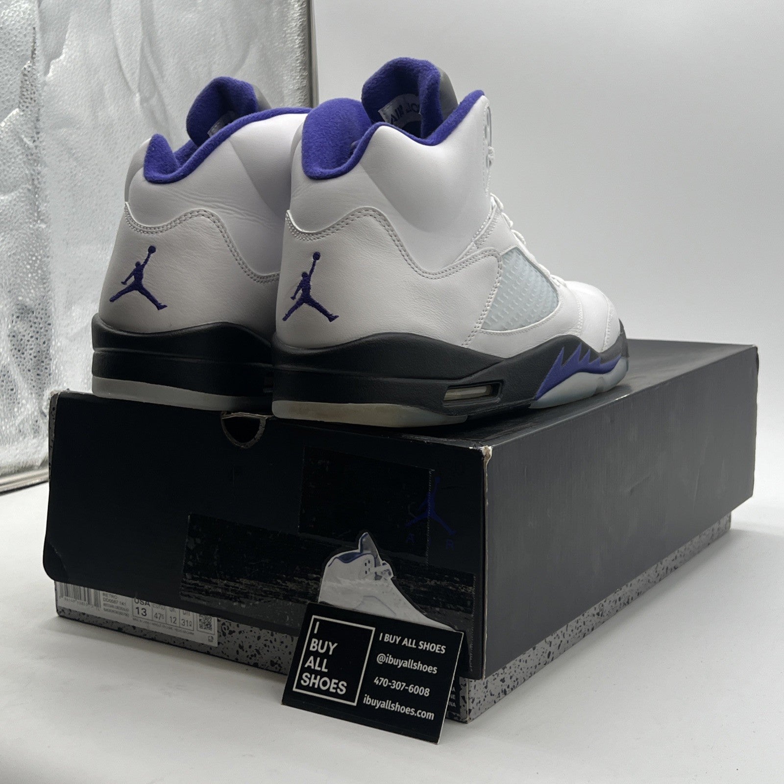 Size 13 - Air Jordan 5 Concord 2022 (DD0587-141)