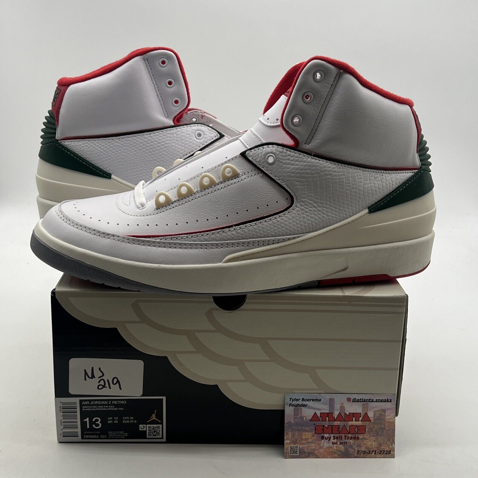 Size 13 - Air Jordan 2 Retro Origins (DR8884-101)