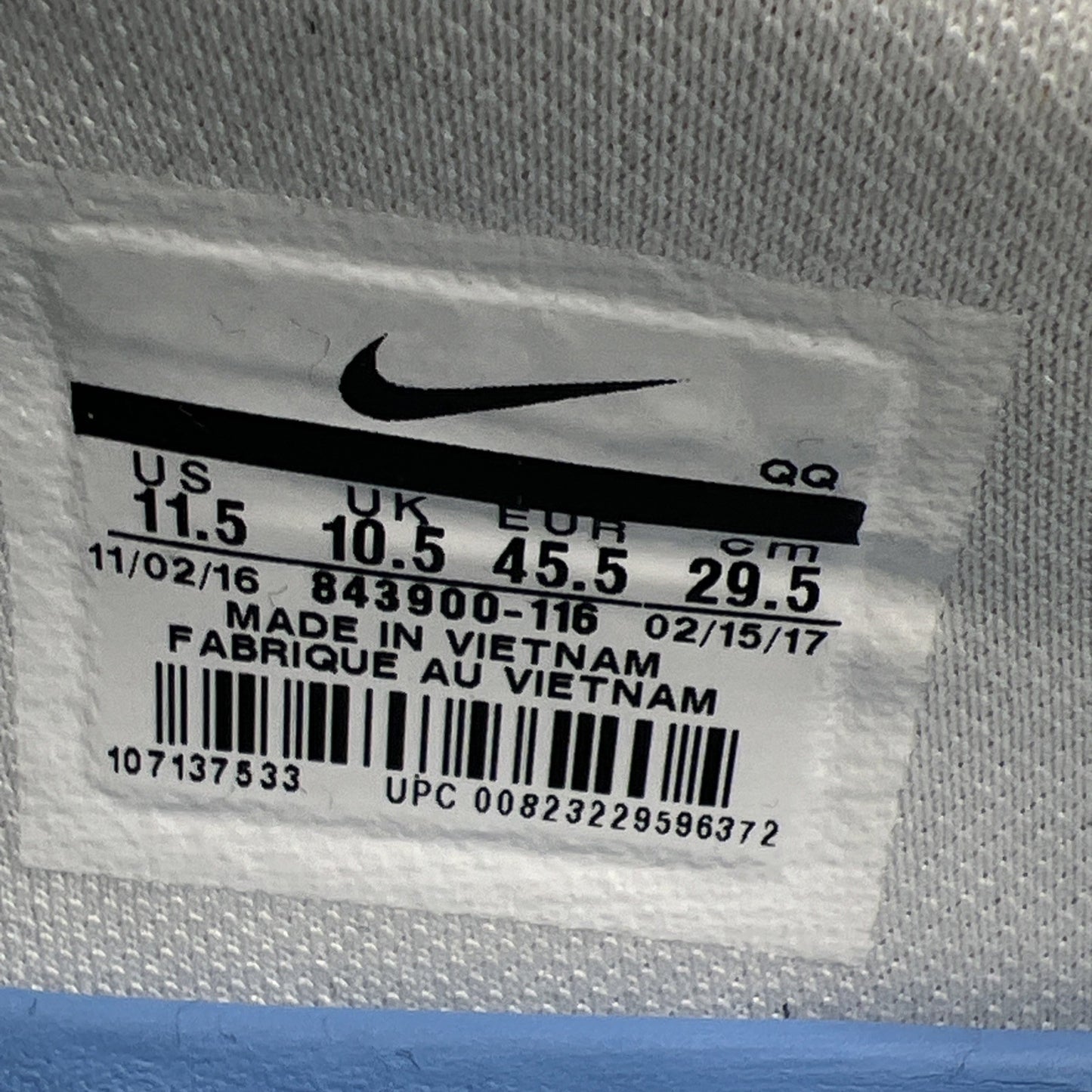 Size 11.5 - Nike SB Check Solar PRM (834900-116)