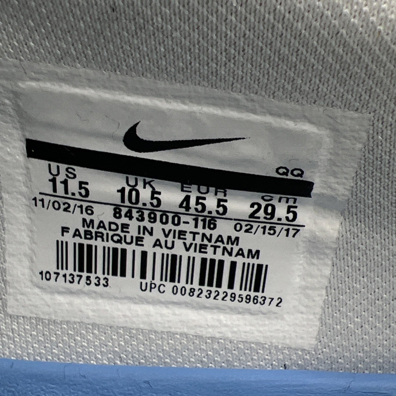 Size 11.5 - Nike SB Check Solar PRM (834900-116)
