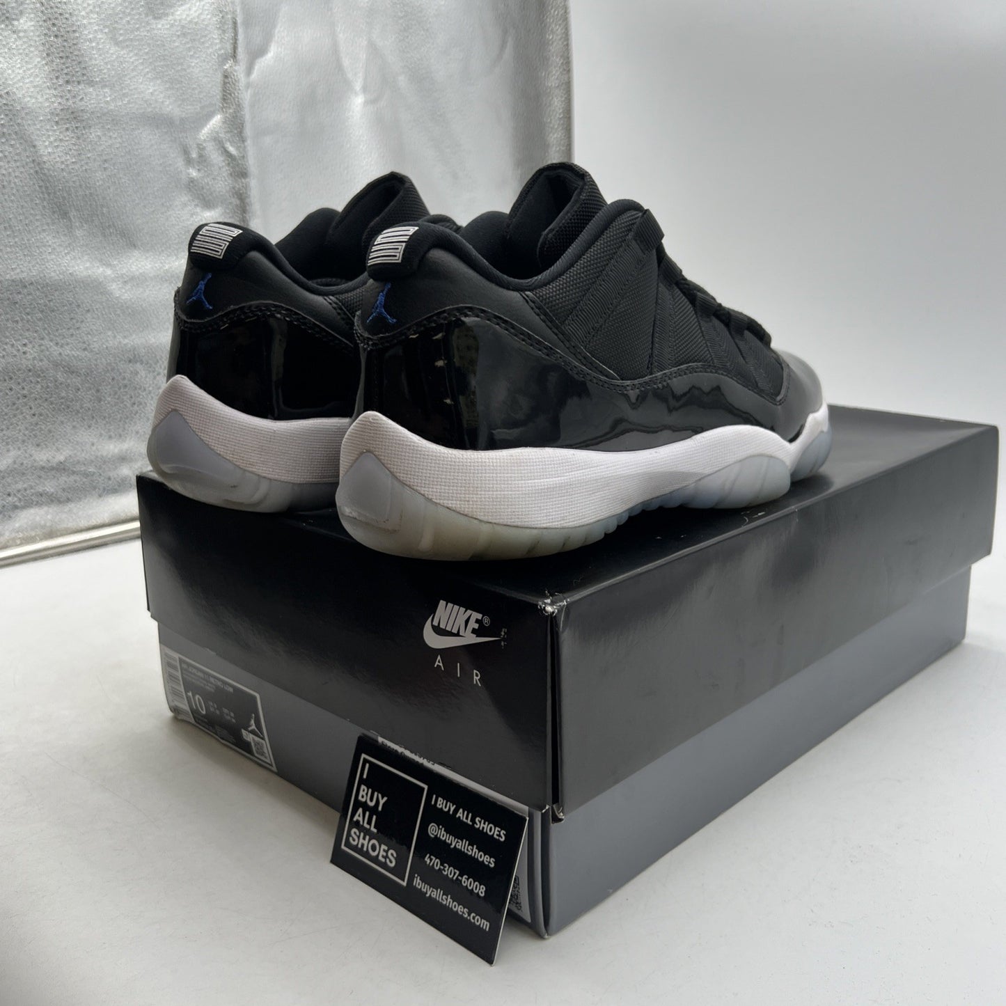 Size 10 - Air Jordan 11 Retro Low Space Jam (FV5104-004)
