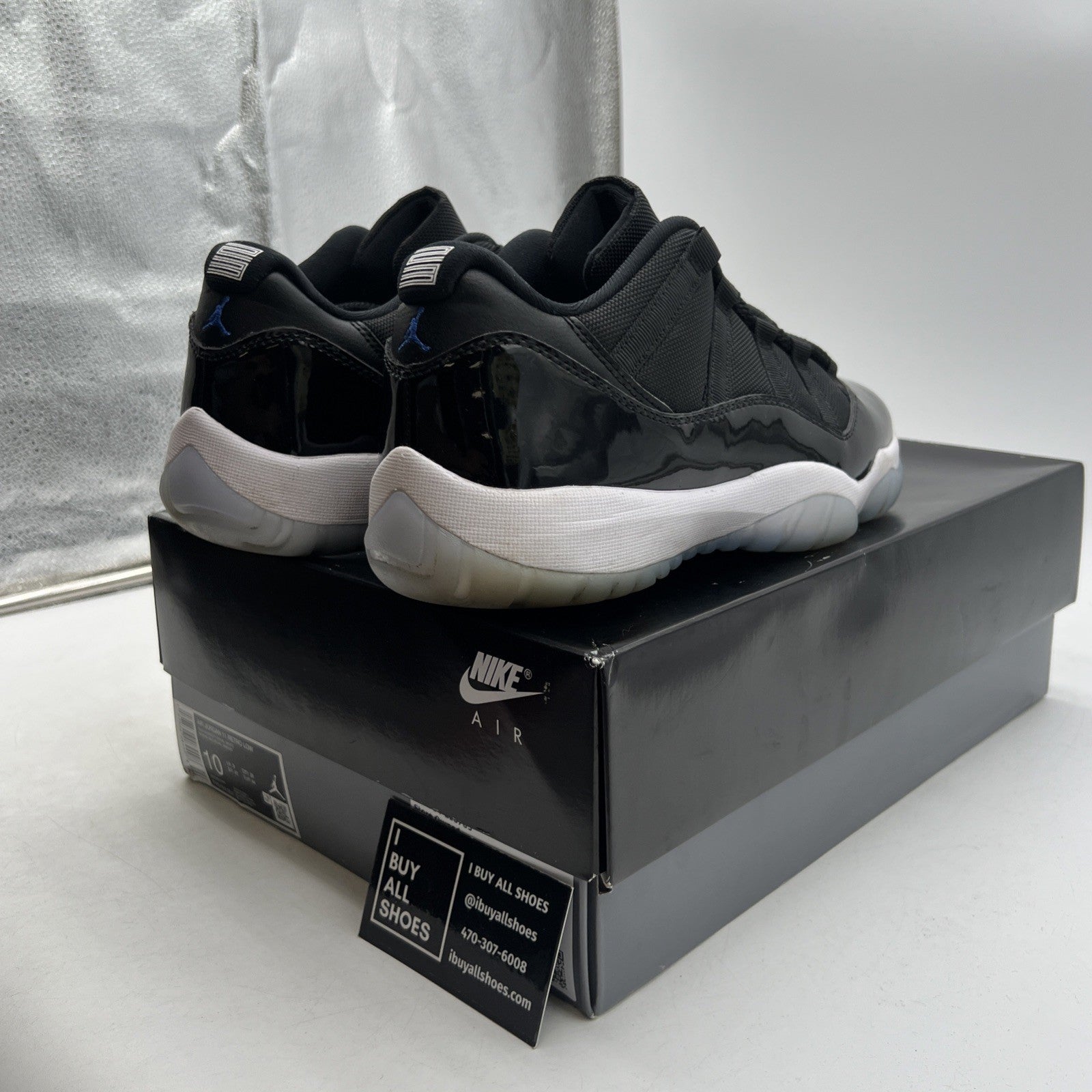Size 10 - Air Jordan 11 Retro Low Space Jam (FV5104-004)