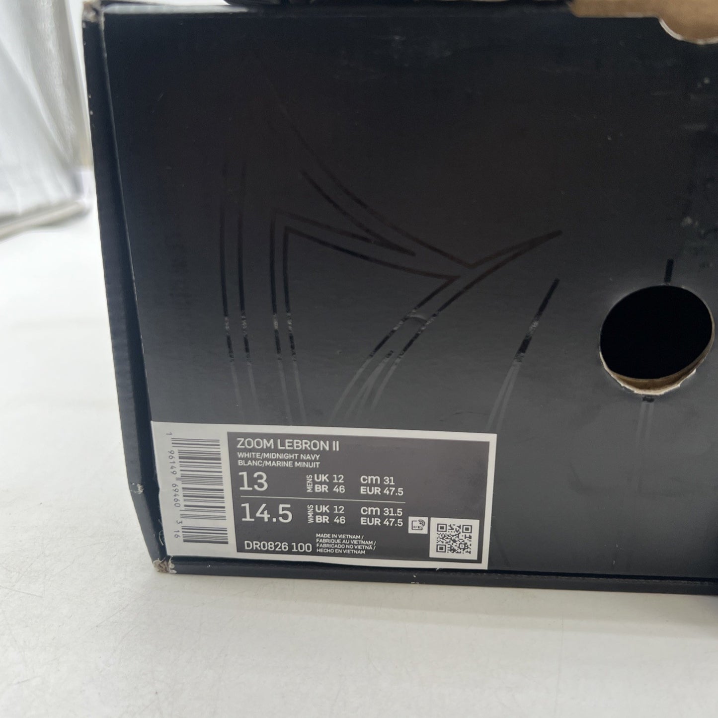 Size 13 - Nike Zoom LeBron 2 Retro 2022 USA (DR0826-100)