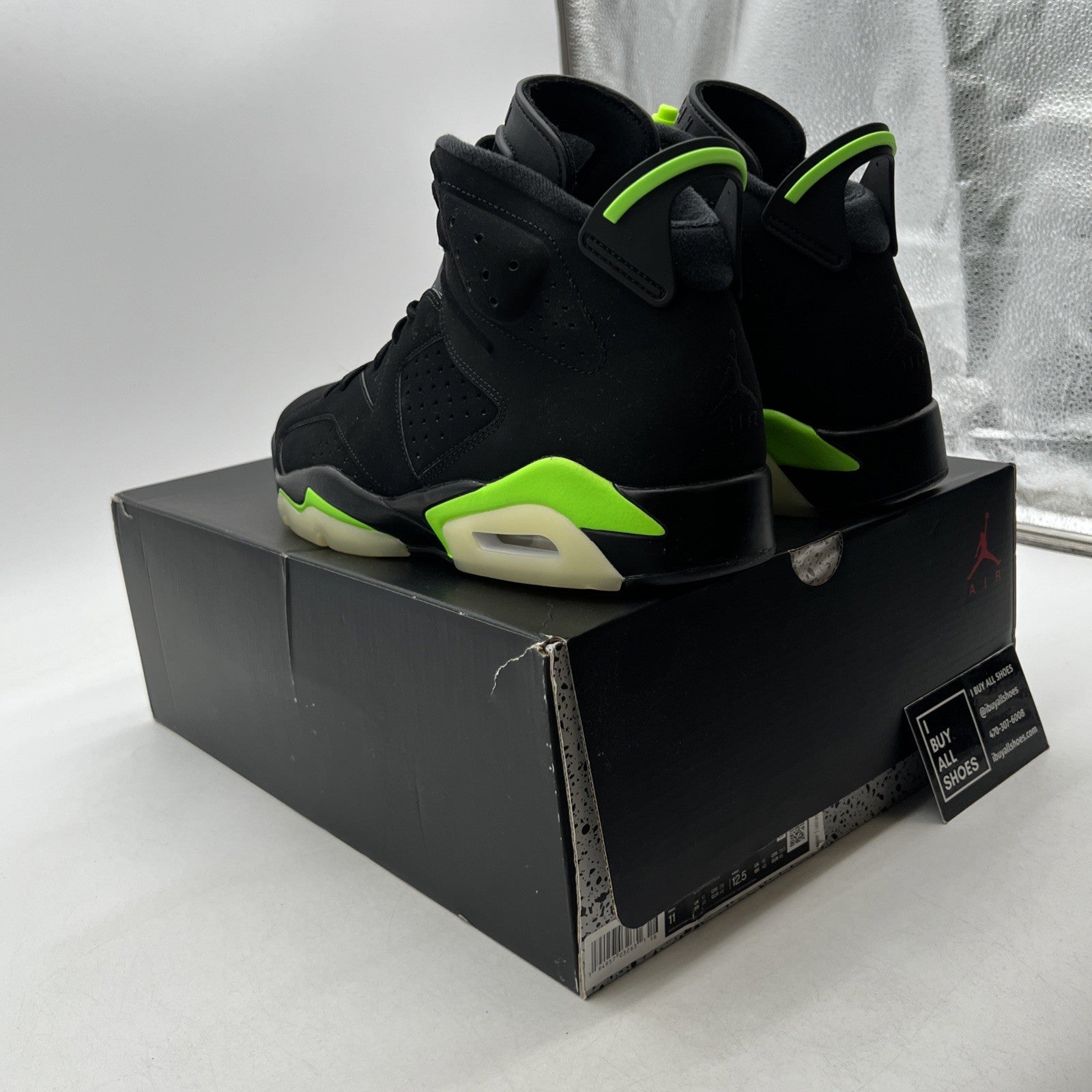Size 11 - Air Jordan 6 Retro Electric Green 2021 (CT8529-003)