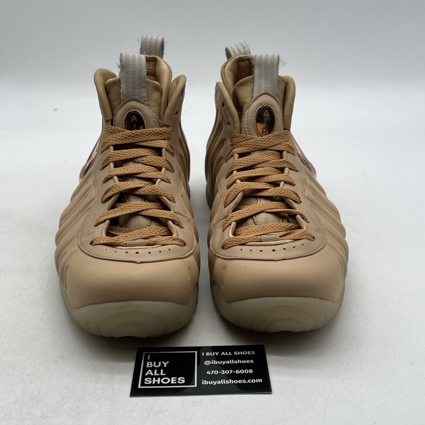 Size 12 - Nike Air Foamposite Pro Premium Vachetta Tan (920377-200)