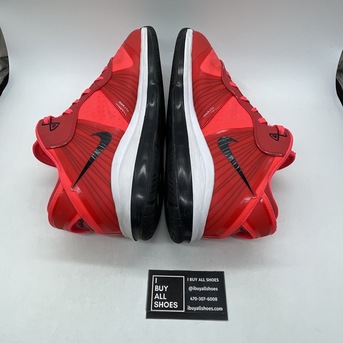 Size 13 - Nike LeBron 8 V/2 Low Solar Red (456849-600)