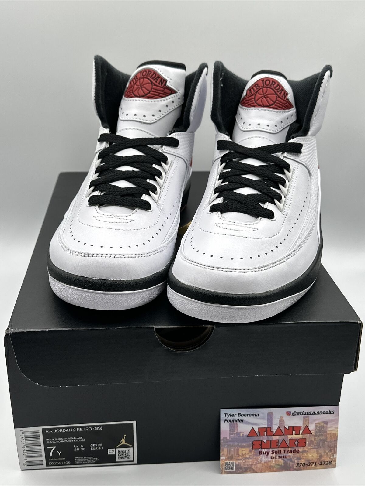 Air Jordan 2 Retro GS Chicago 2022 Boy Grade School 