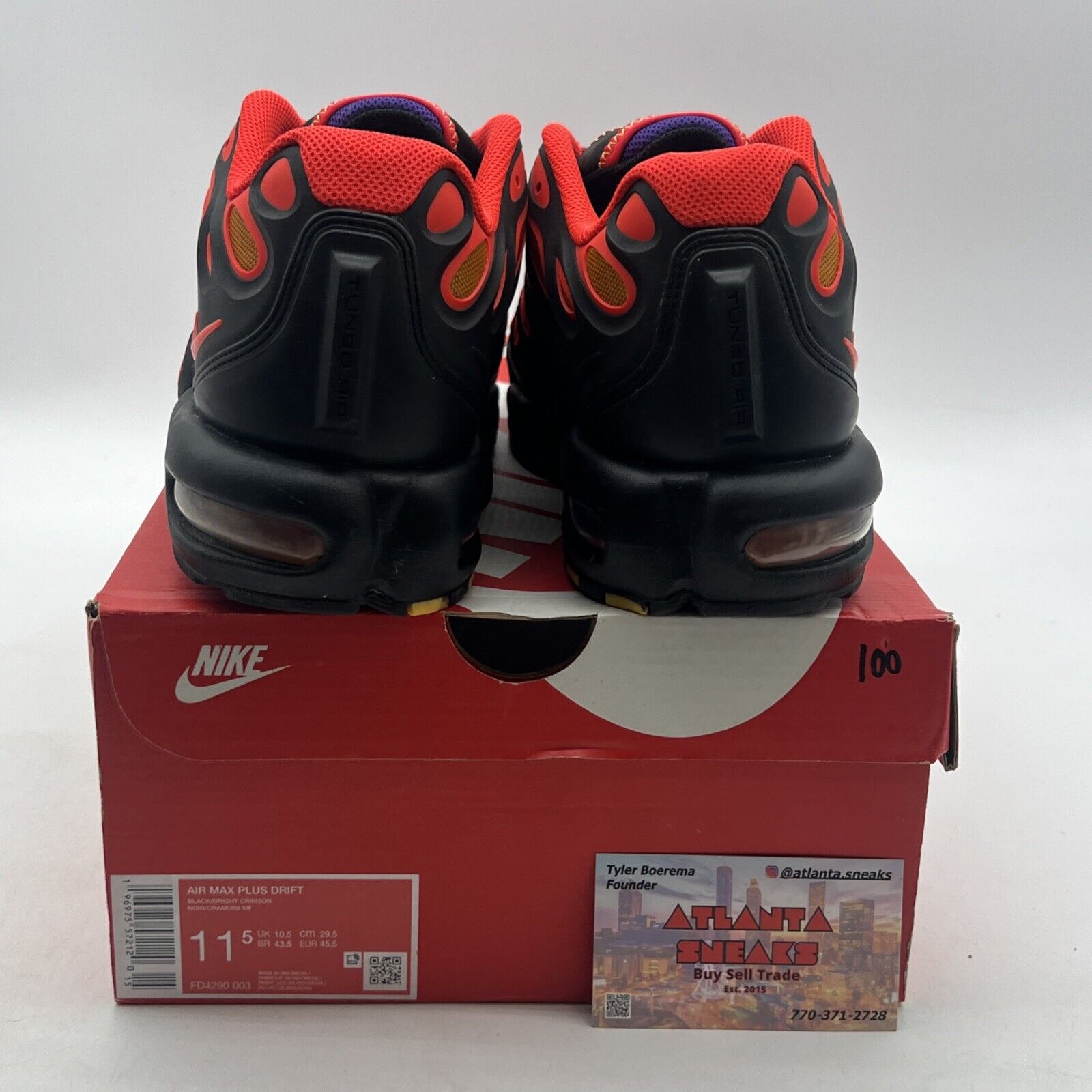 Size 11.5 - Nike Air Max Plus Drift All Day (FD4290-003)