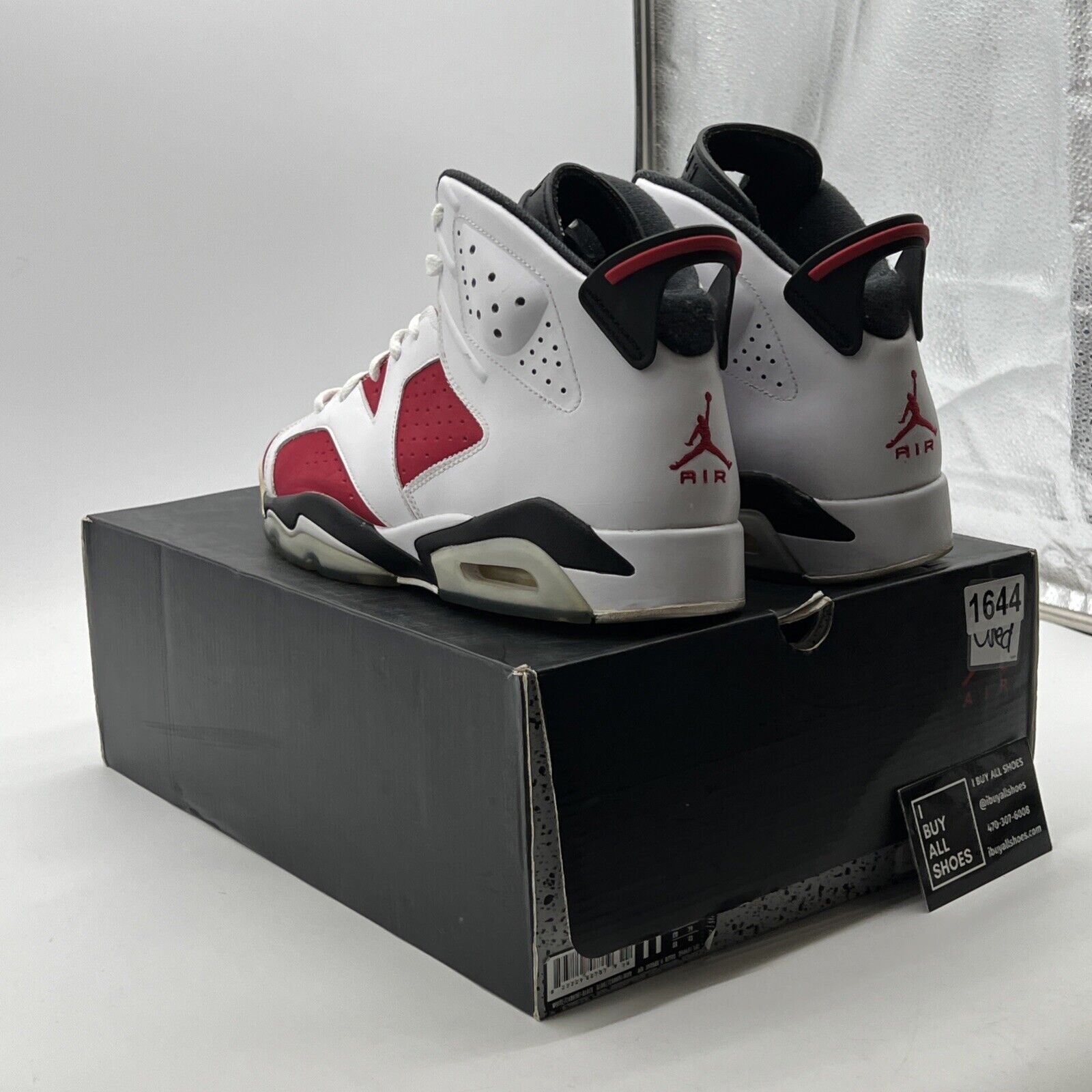 Size 11 - Air Jordan 6 Retro 2014 Carmine (384664-160)