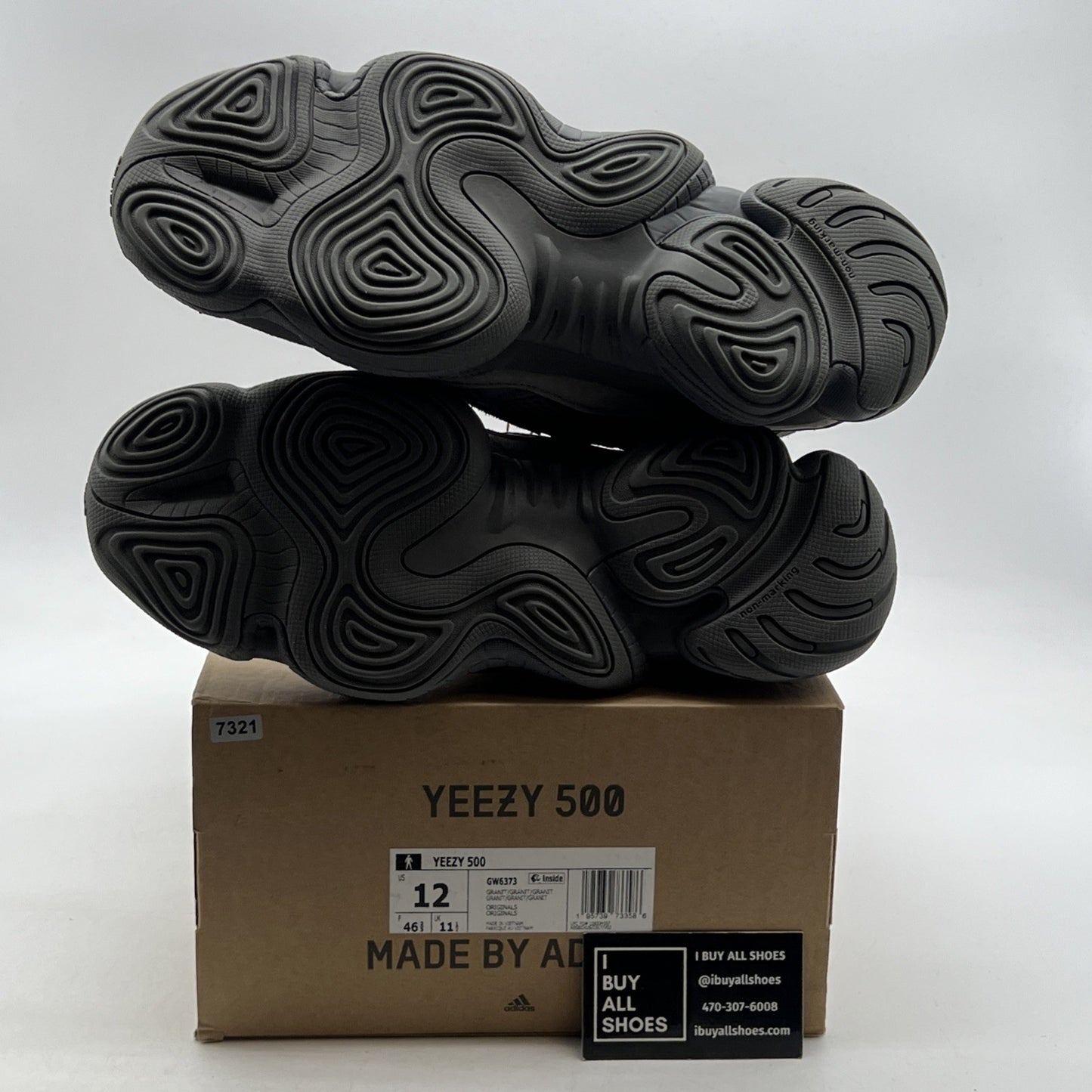 Size 12 - adidas Yeezy 500 Granite 2022 (GW6373)