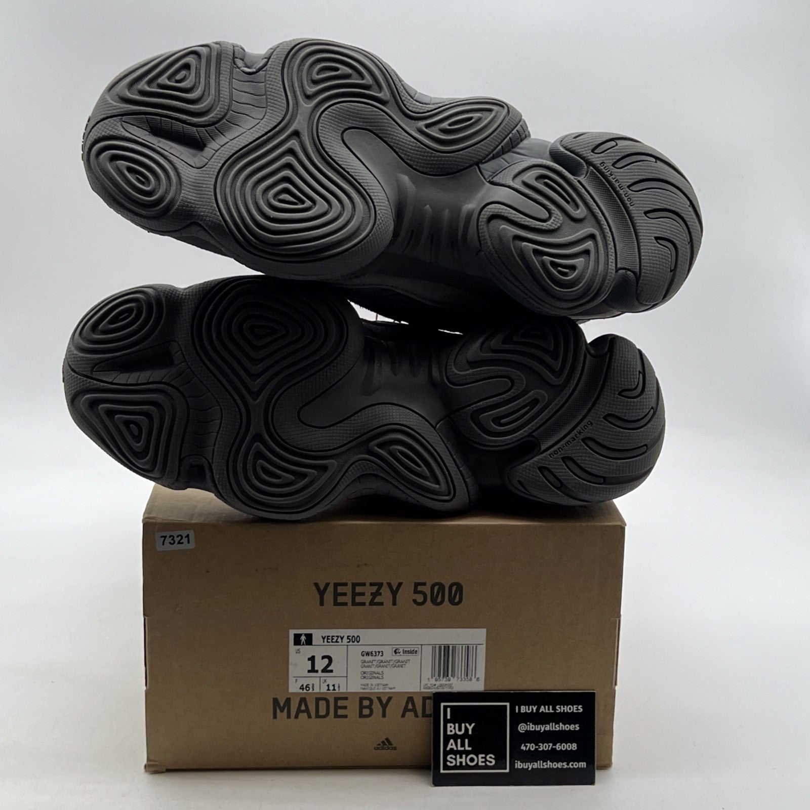 Size 12 - adidas Yeezy 500 Granite 2022 (GW6373)