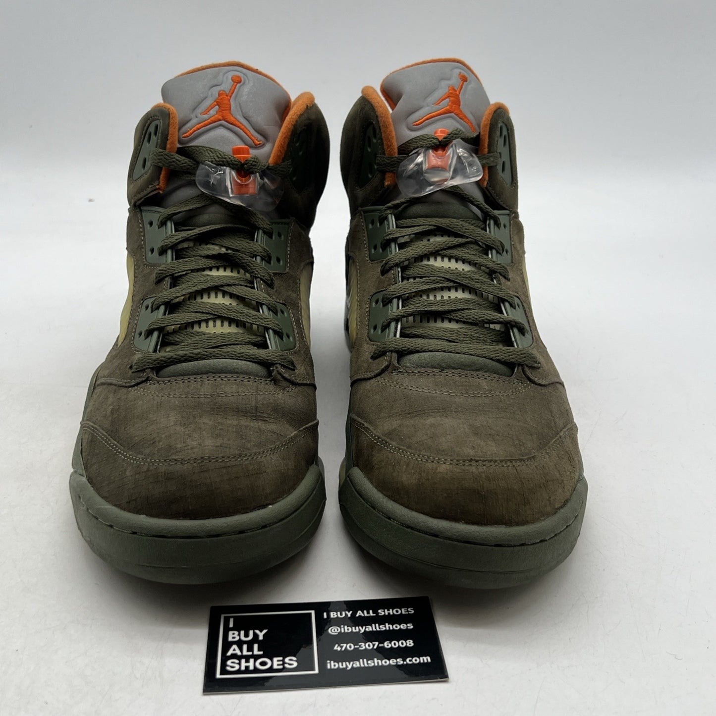 Size 14 - Air Jordan 5 Retro LS Olive (314259-381)