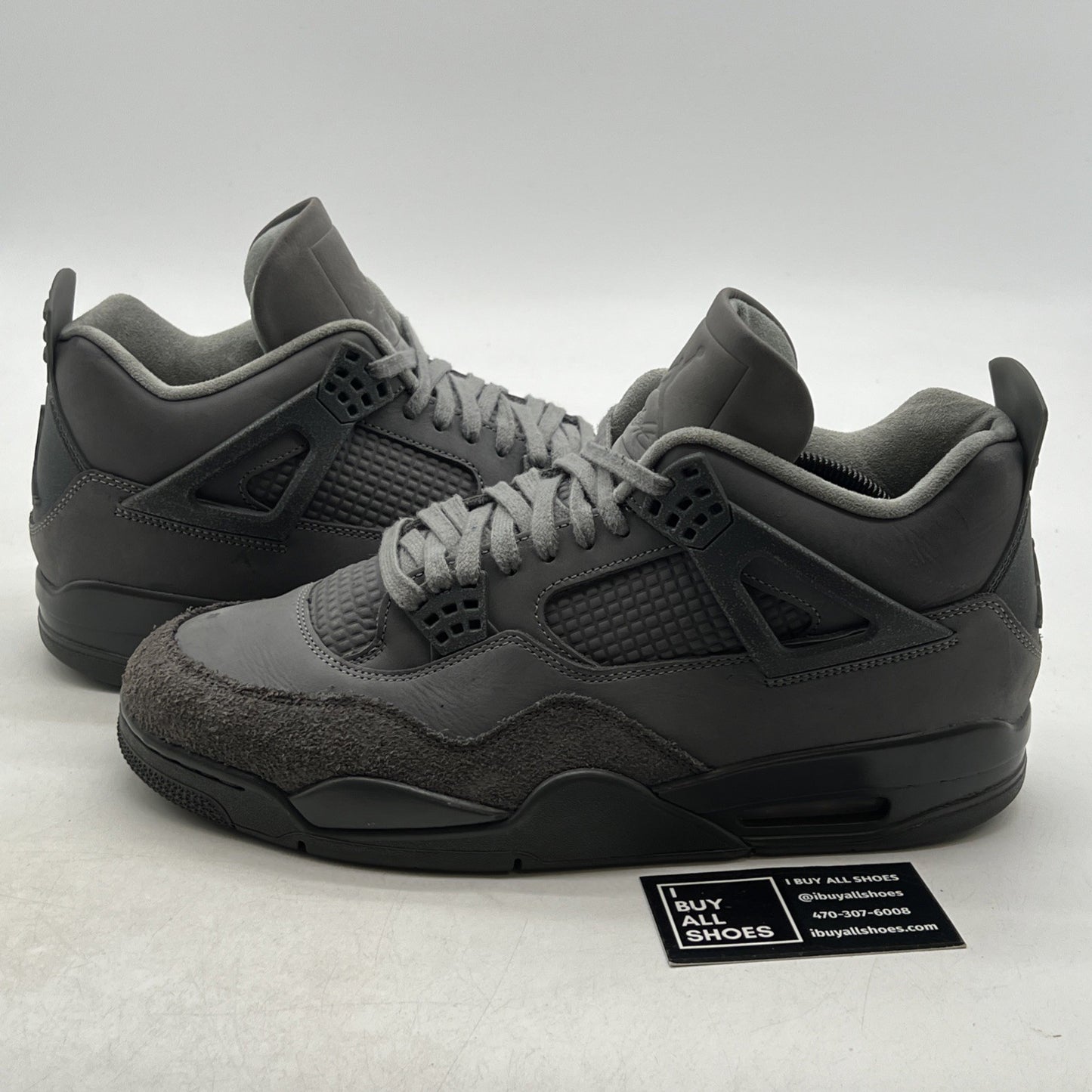 Size 11.5 - Air Jordan 4 Retro SE Wet Cement (FQ7928-001)