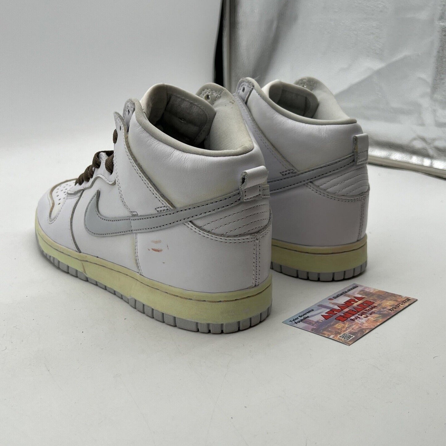 Size 8 - Nike Dunk SP High Pure Platinum (CZ8149-101)