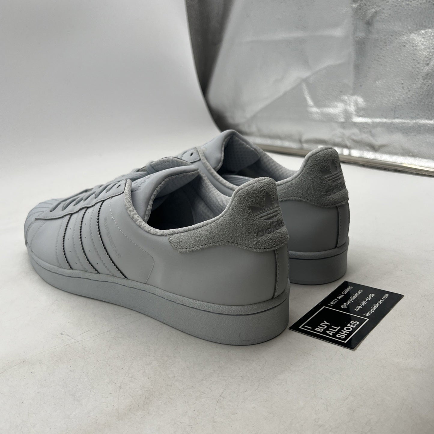 Size 13 - Adidas Superstar Adicolor Halo Blue (S80329)