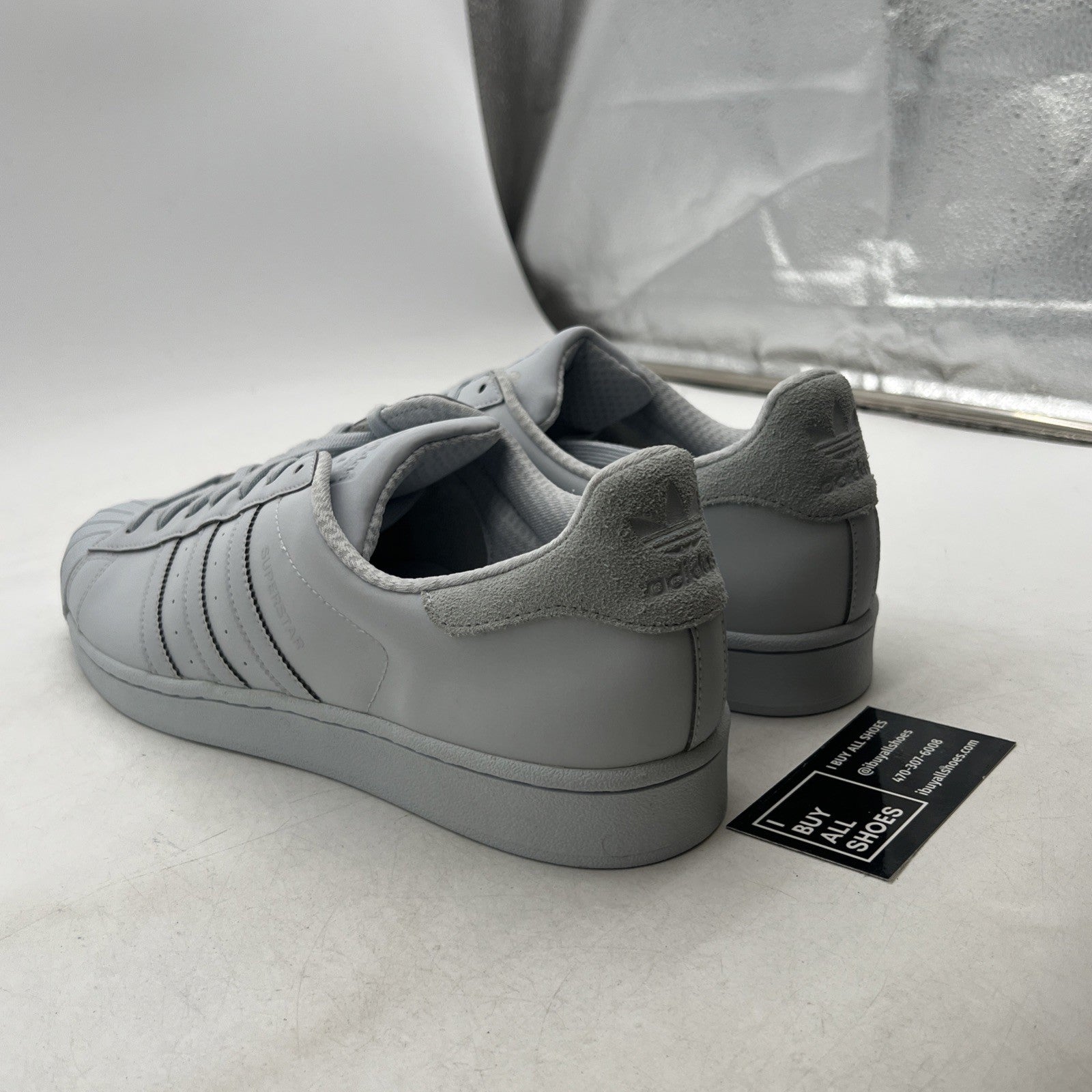 Size 13 - Adidas Superstar Adicolor Halo Blue (S80329)