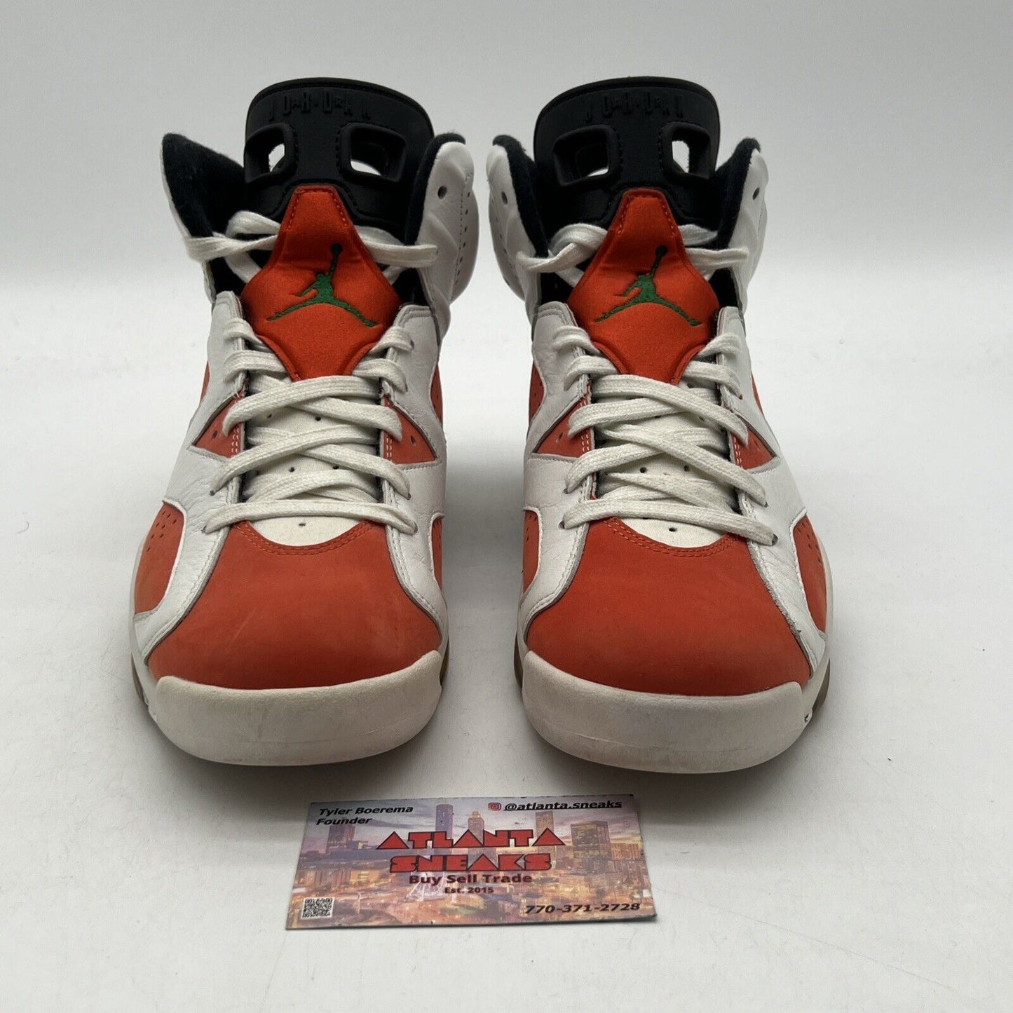 Size 8 - Air Jordan 6 Retro Gatorade White Leather Suede (384664-145)