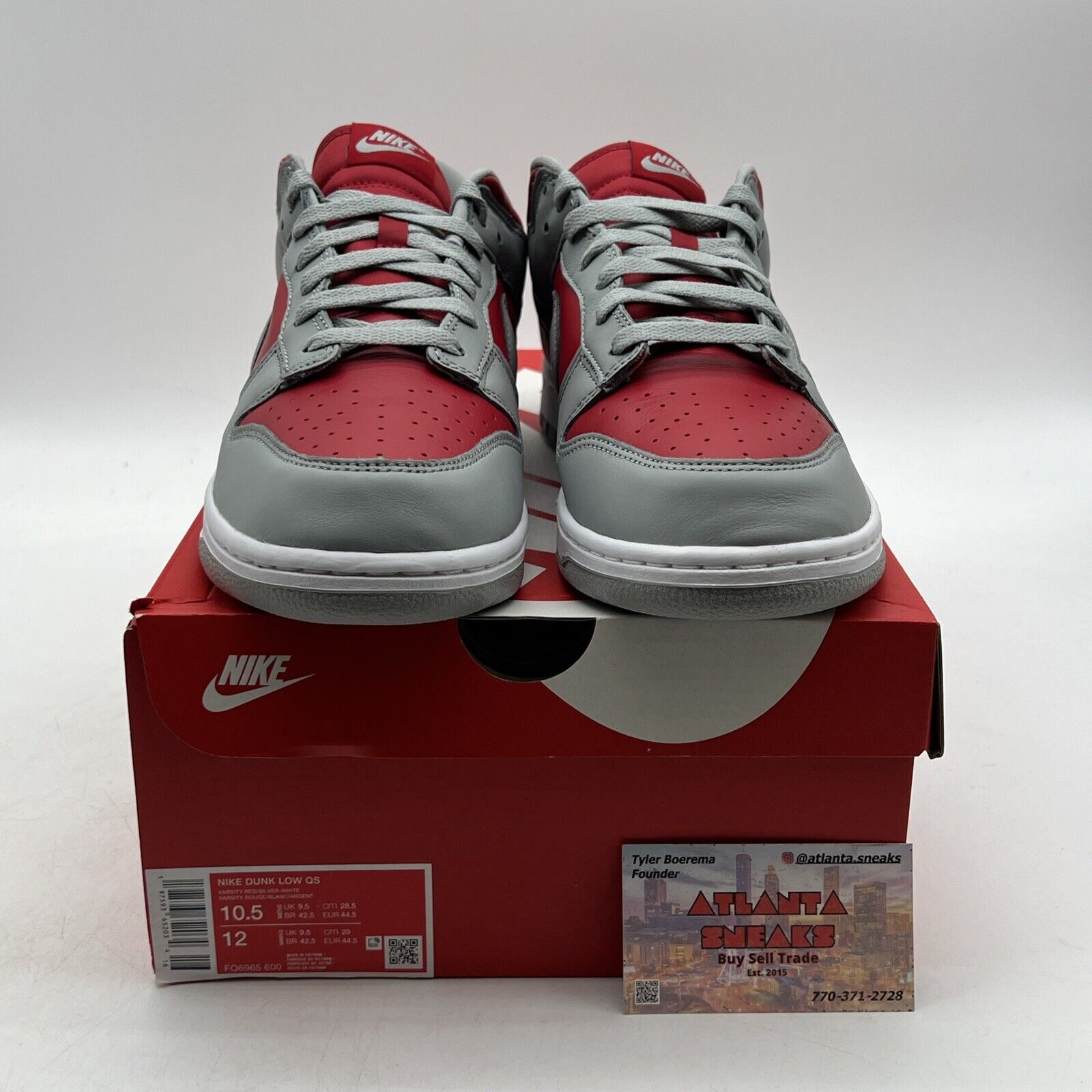 Size 10.5 - Nike Dunk CO.JP 2024 Low Ultraman White Red Leather (FQ6965-600)