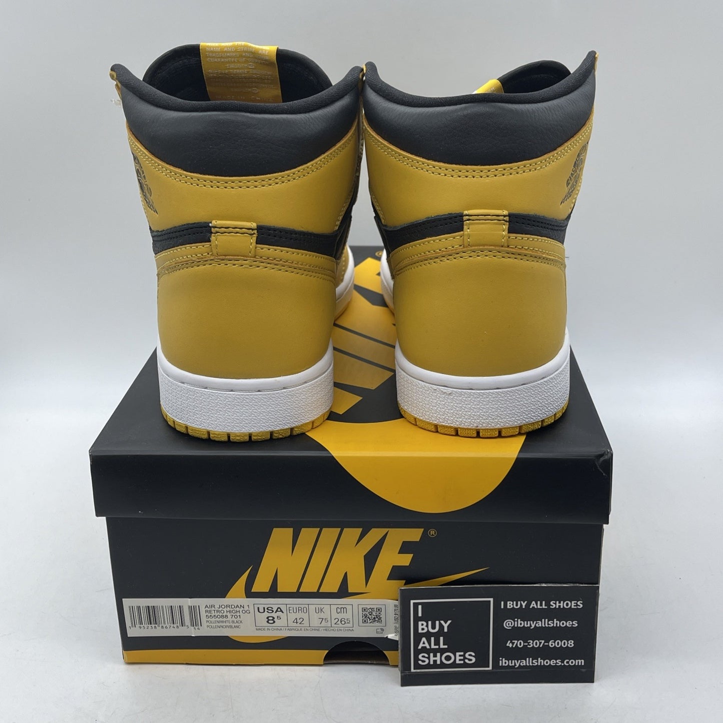 Size 8.5 - Air Jordan 1 Retro OG High Pollen (555088-701)