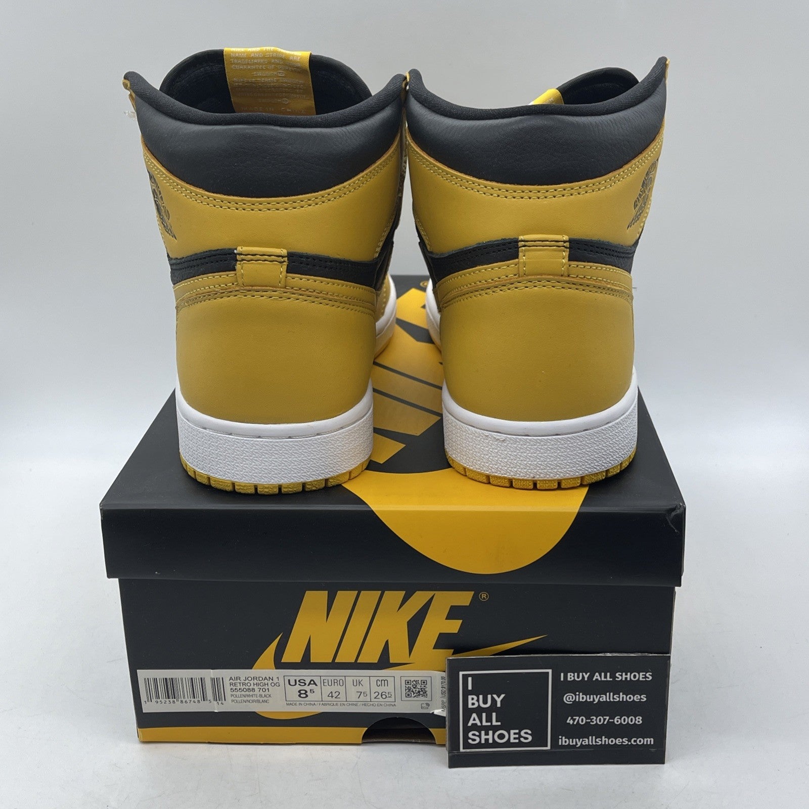 Size 8.5 - Air Jordan 1 Retro OG High Pollen (555088-701)