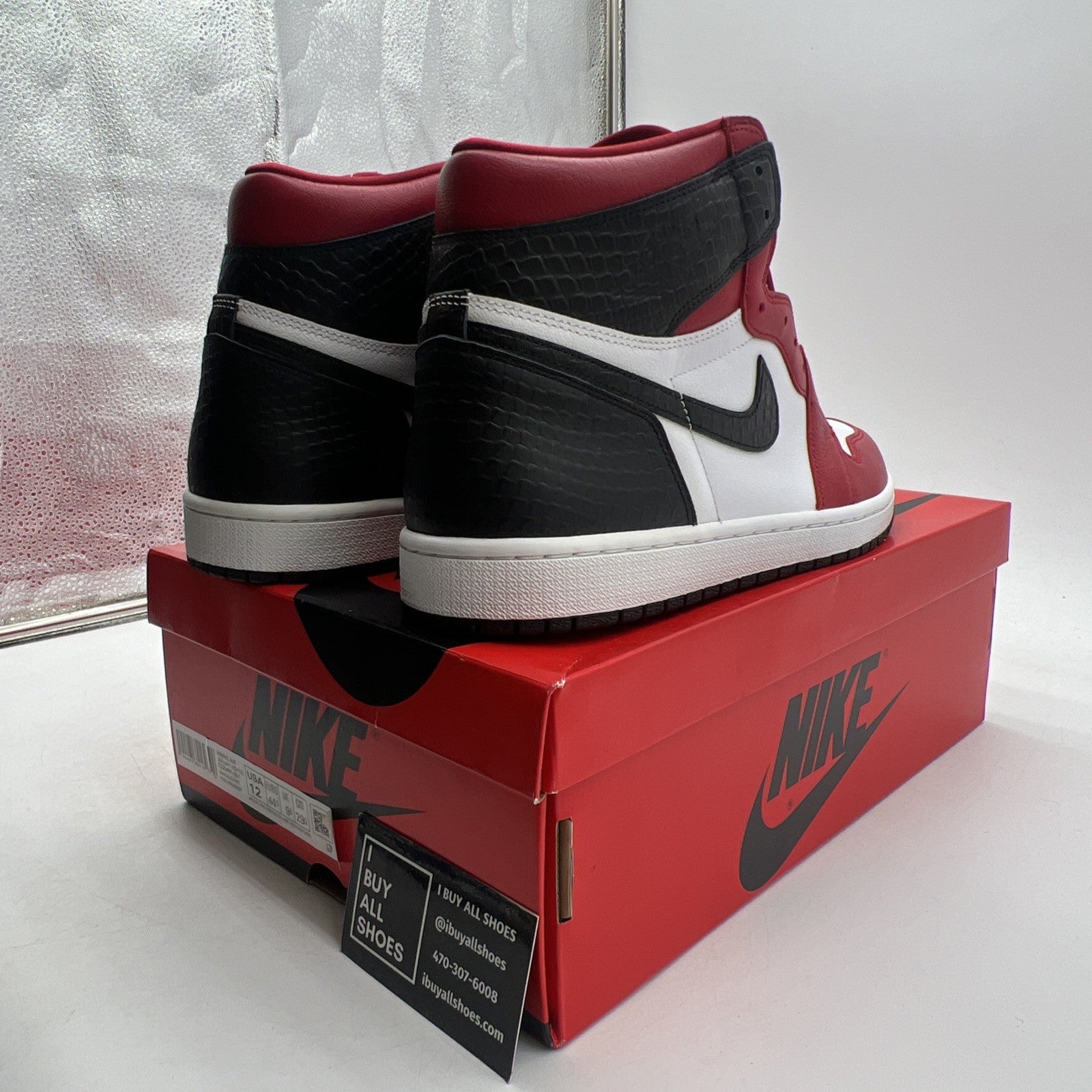 Size 12 - Air Jordan 1 Retro OG High Satin Red W (CD0461-601)