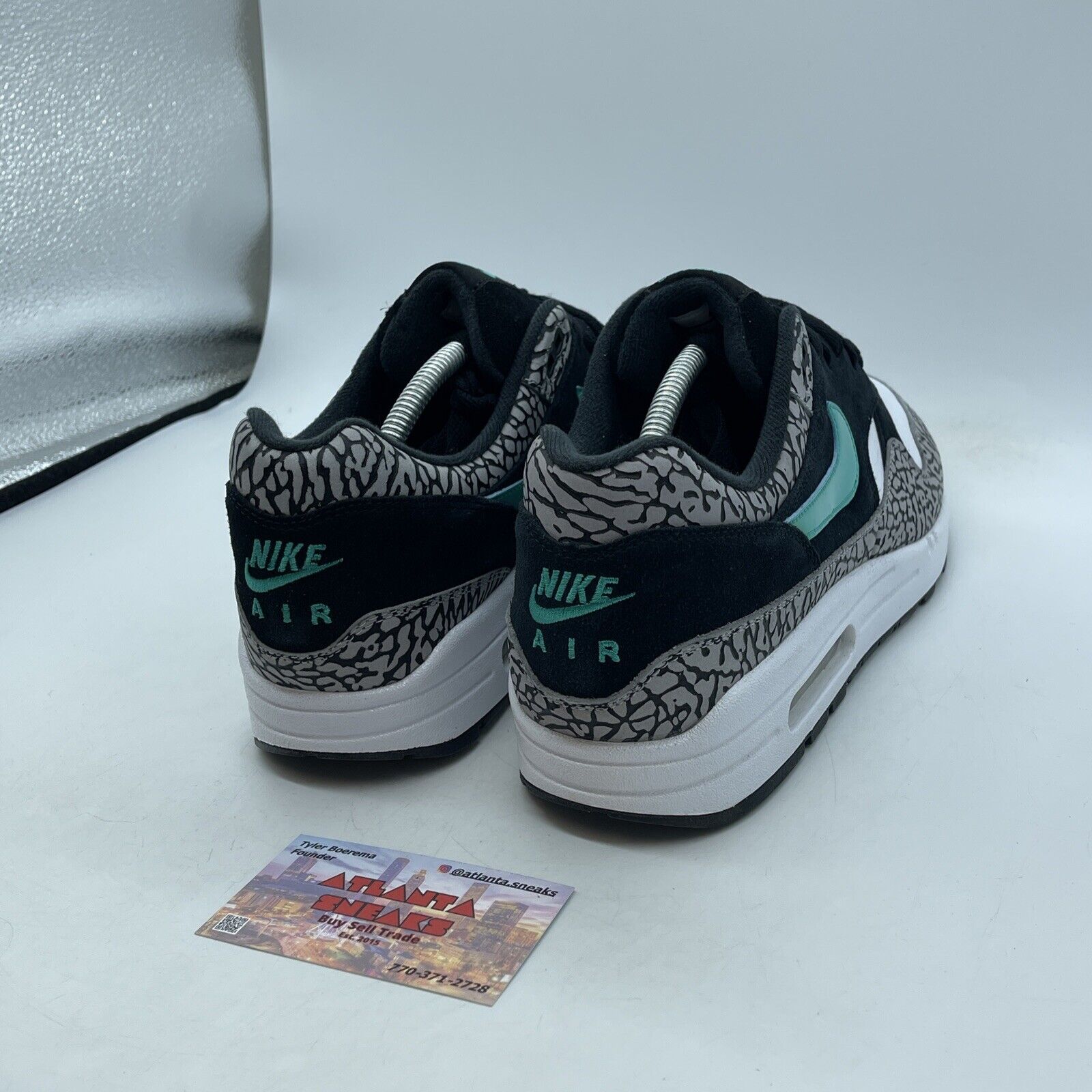 Size 10.5 - Nike Atmos x Air Max 1 Retro 2017 Elephant Suede Leather (908366-001