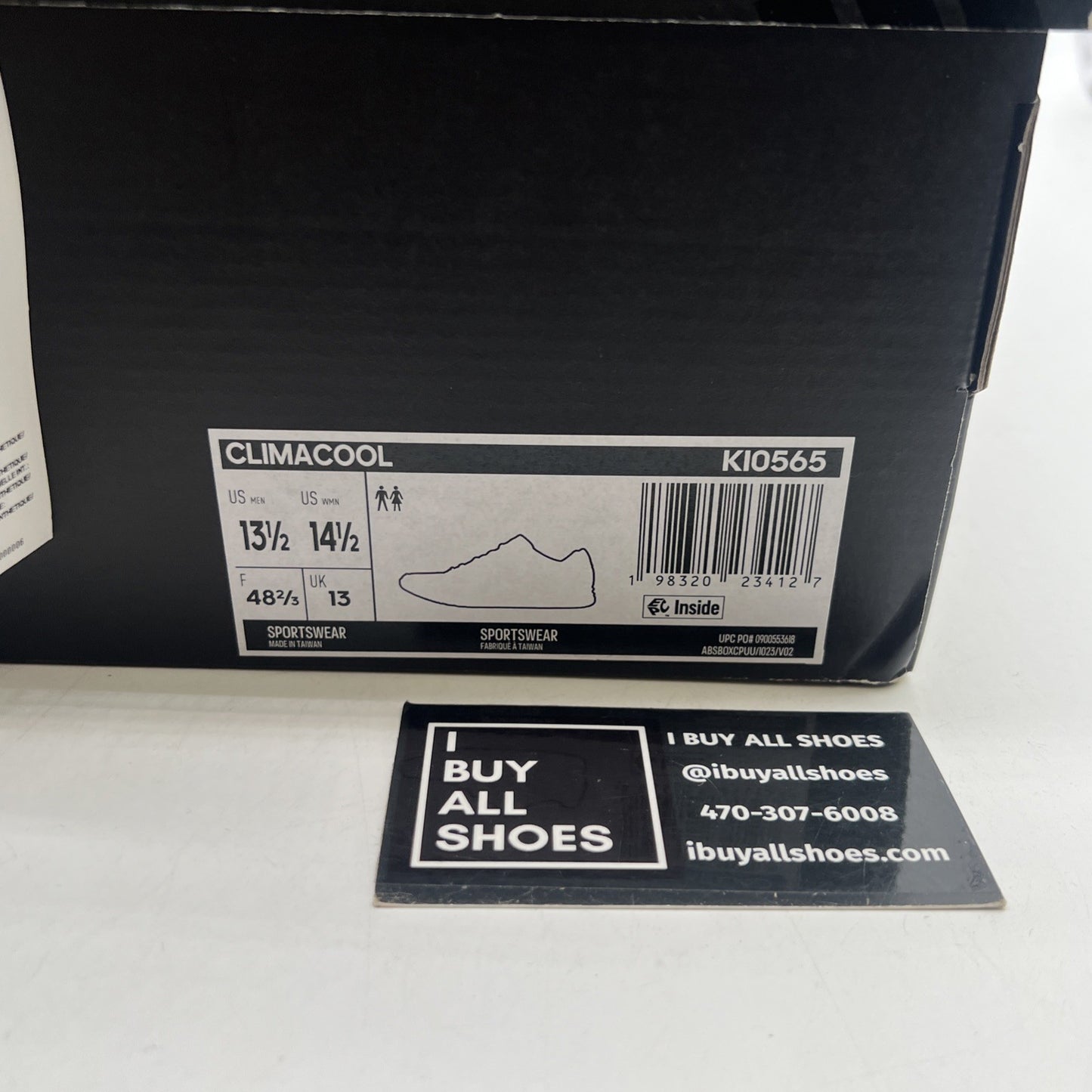 Size 13.5 - adidas Kith x Climacool 4D Off White Light Brown (KI0565)