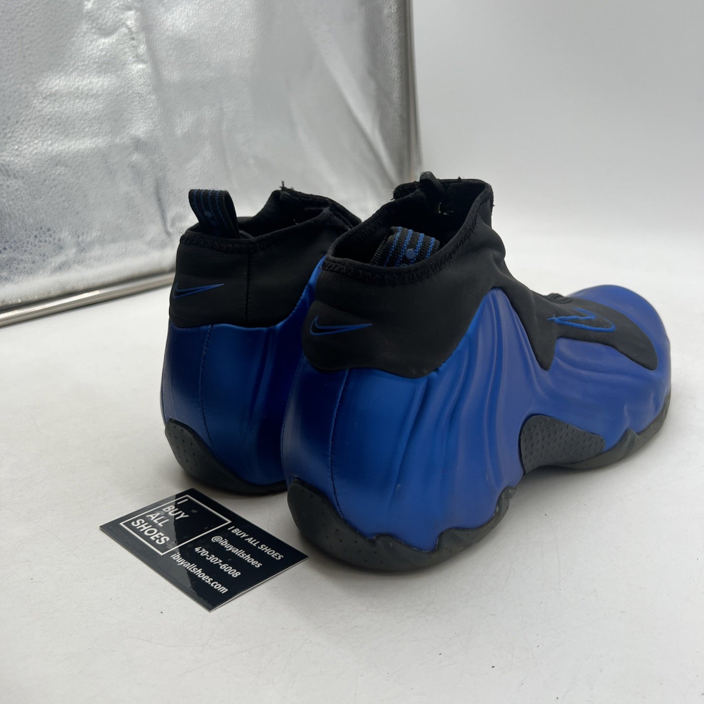 Size 8 - Nike Air Flightposite One Dark Neon Royal (A09378-500)