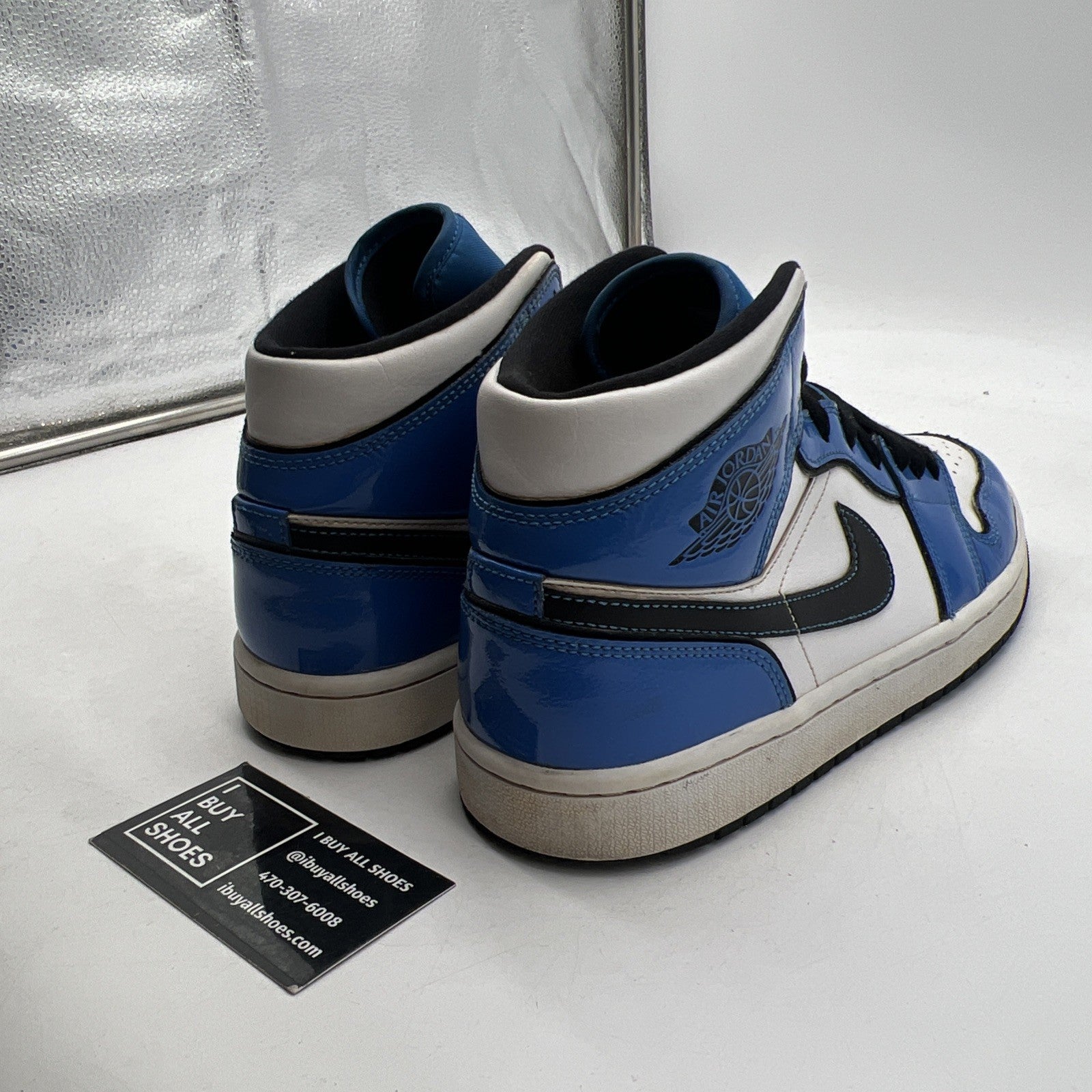 Size 9 - Air Jordan 1 SE Mid Signal Blue (DD6834-402)