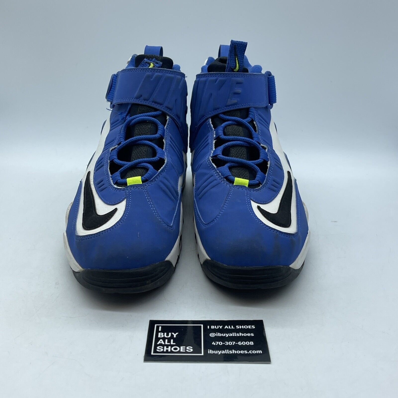 Size 11.5 - Nike Air Griffey Max 1 2021 Varsity Royal White Suede (DJ5161-400)
