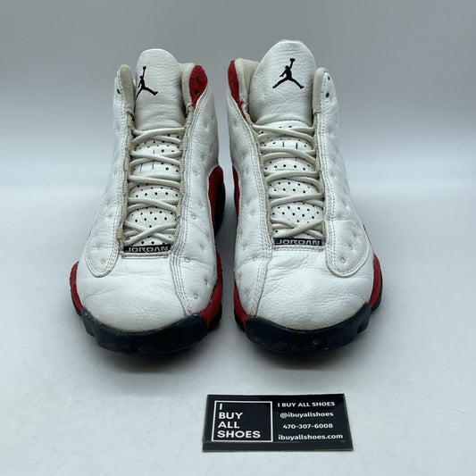 Size 11.5 - Air Jordan 13 OG 1998 Cherry Red Leather Suede Leather (136002-101)