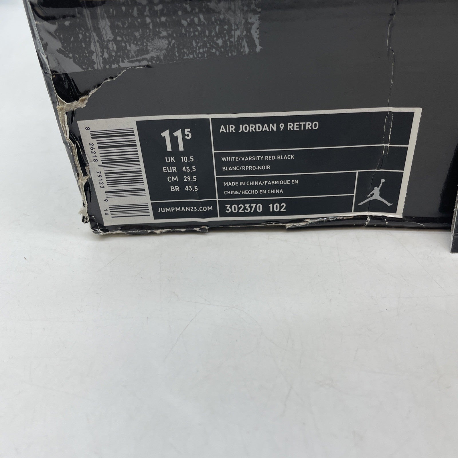 Size 11.5 - Air Jordan 9 Retro 2010 Release (302370-102)