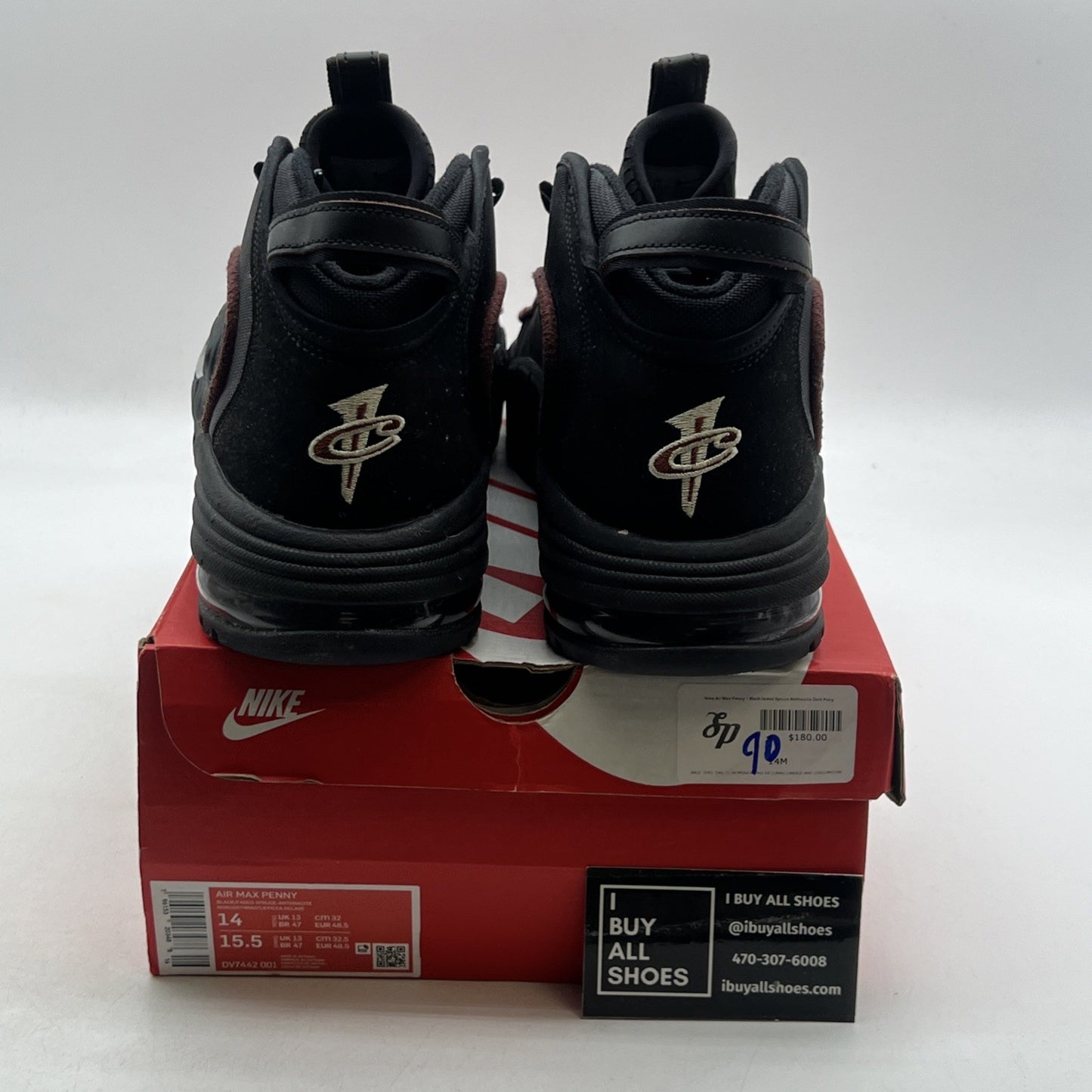 Size 14 - Nike Air Max Penny 1 Faded Spruce 2023 (DV7442-001)