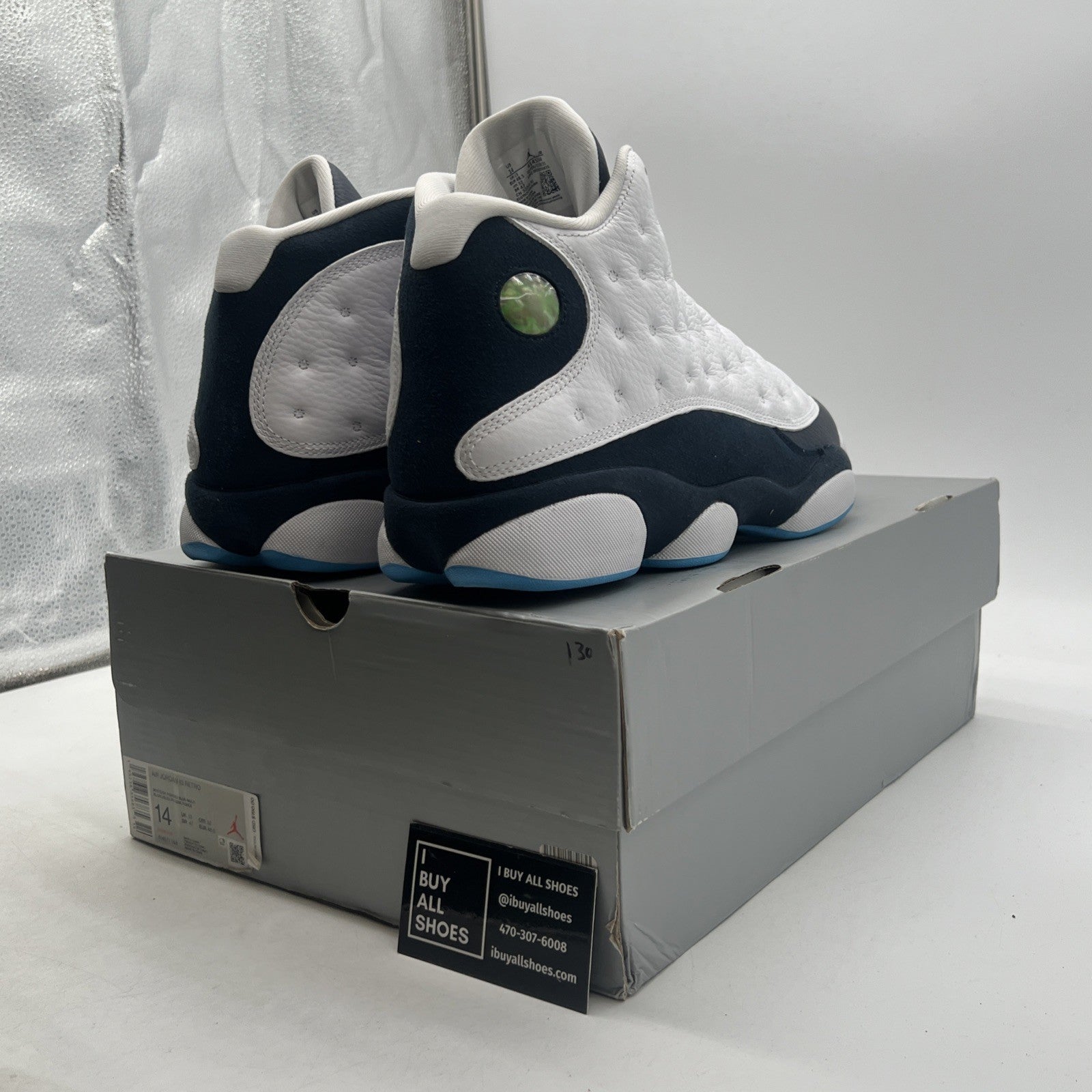 Size 14 - Air Jordan 13 Retro Obsidian (414571-144)