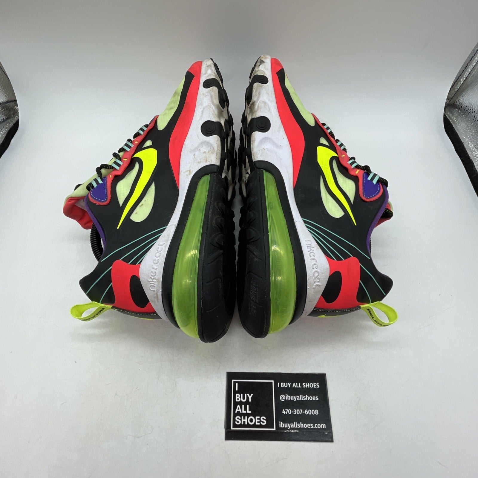 Size 10.5 - Nike Air Max 270 React Parachute (CU4705-001)